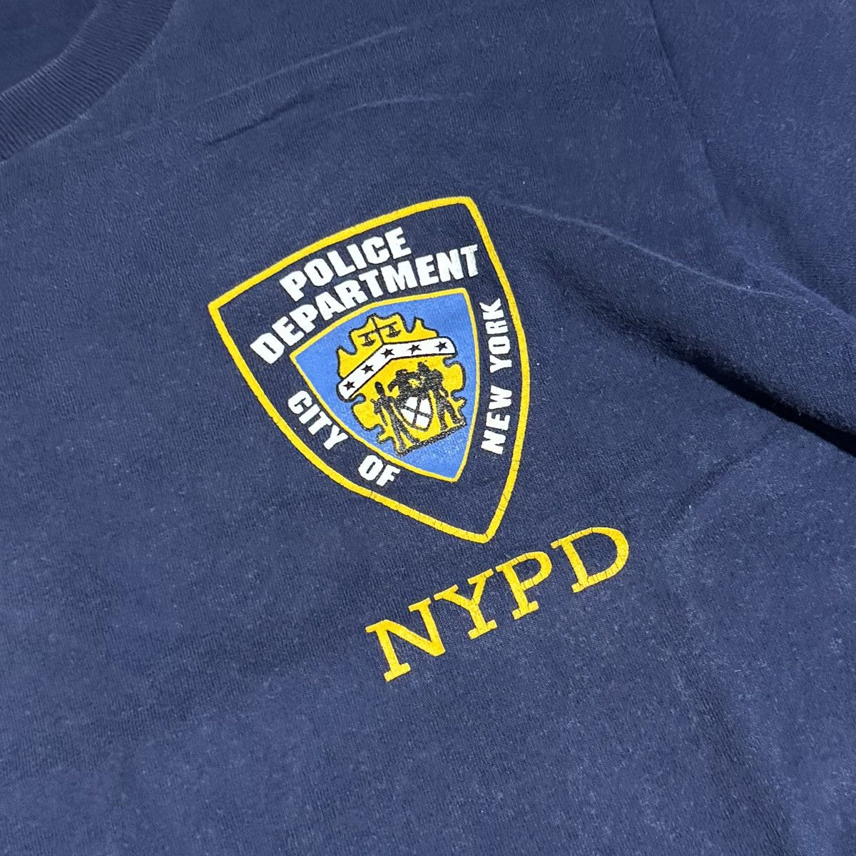 Vintage NYPD tee Size US L / EU 52-54 / 3 - 2 Thumbnail