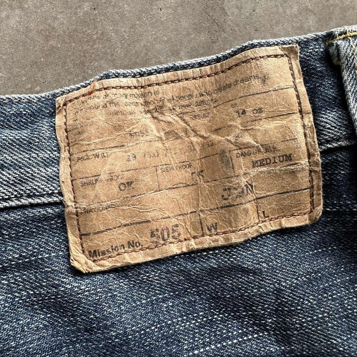 Japanese Brand Vintage Edwin Faded Distressed Denim Jean Pant W34 Size US 34 / EU 50 - 15 Thumbnail