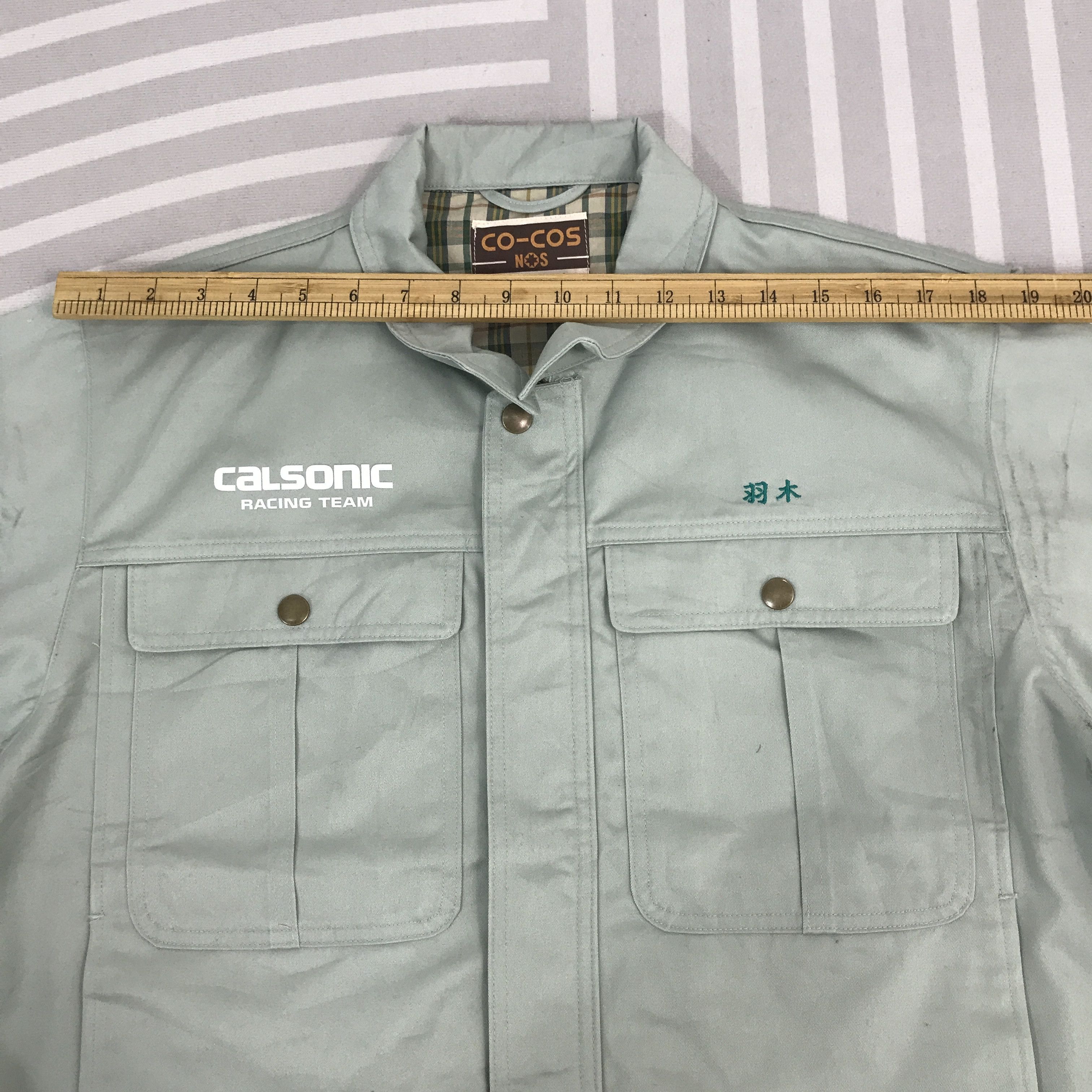 Japanese Brand × Vintage Vintage Calsonic Racing team japan Uniform F1 Jacket Size US M / EU 48-50 / 2 - 5 Thumbnail