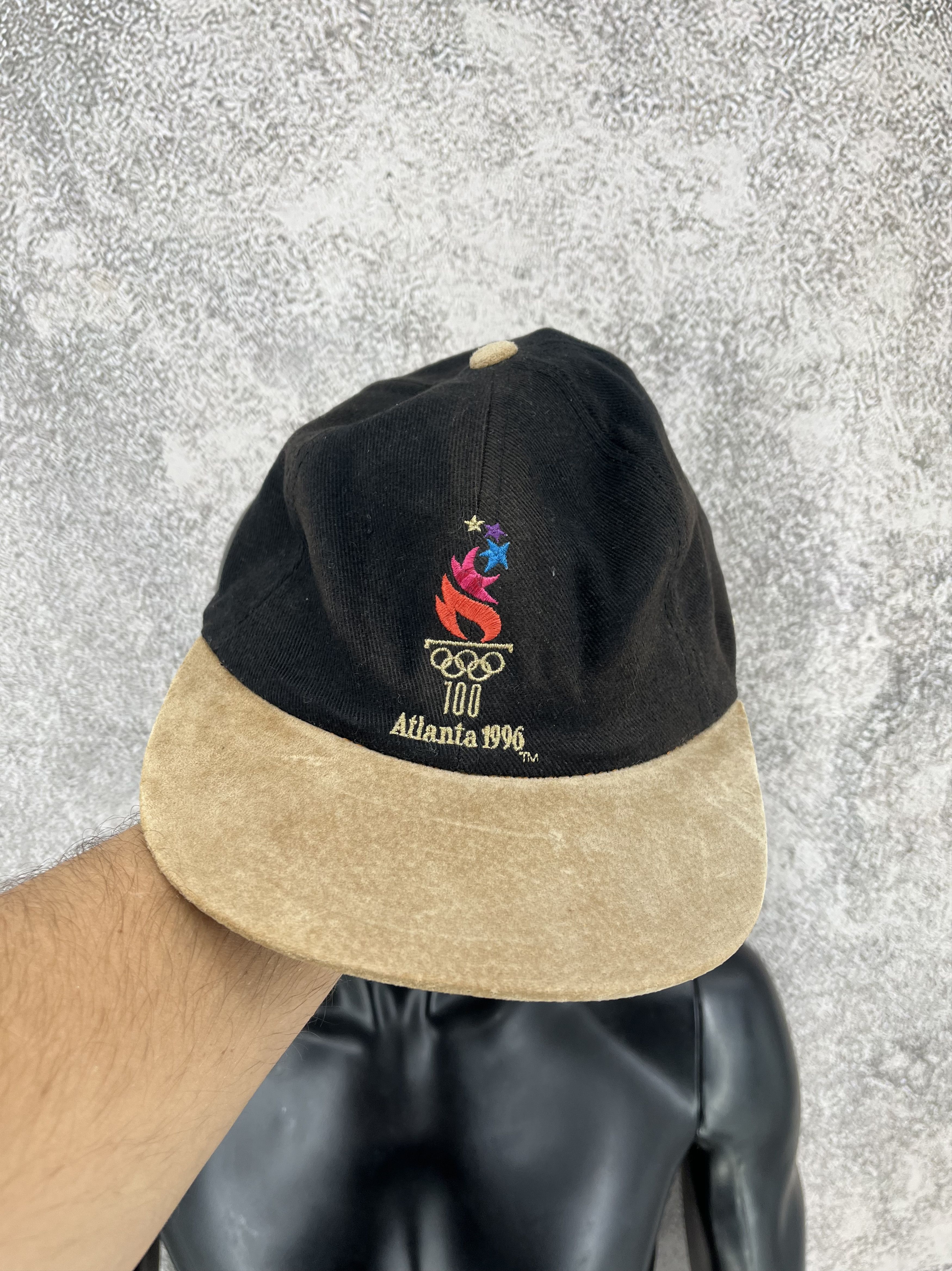 Vintage Atlanta 1996 Vintage Hat Y2K Cap Olympic Games USA Size ONE SIZE - 5 Thumbnail