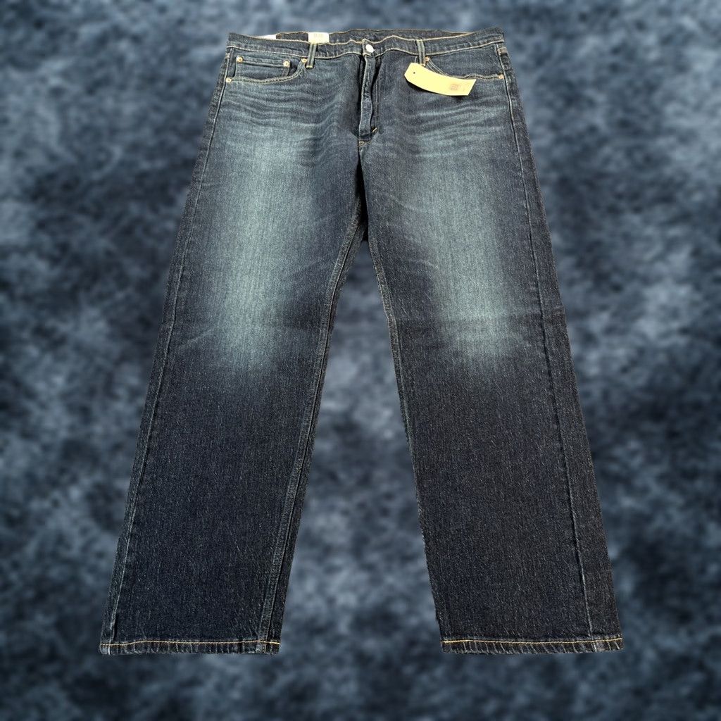 Levi's Levi's 505 Jeans Regular Straight Denim Blue 42x30 Mens Pocket 5-Pocket Comfort Stretch Jeans Denim Blue Regular Mens Size US 42 / EU 58 - 1 Thumbnail