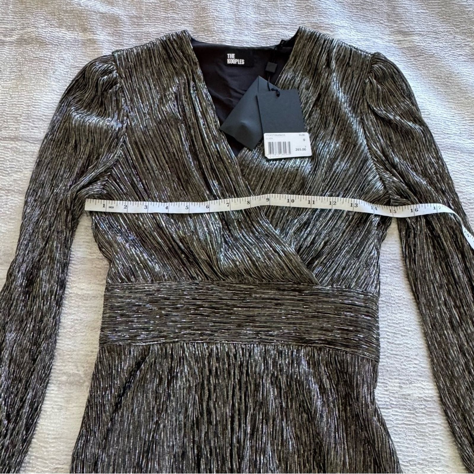 The Kooples NWT! The Kooples Shimmering Black Blouse, Size 0 Size XS / US 0-2 / IT 36-38 - 10 Thumbnail