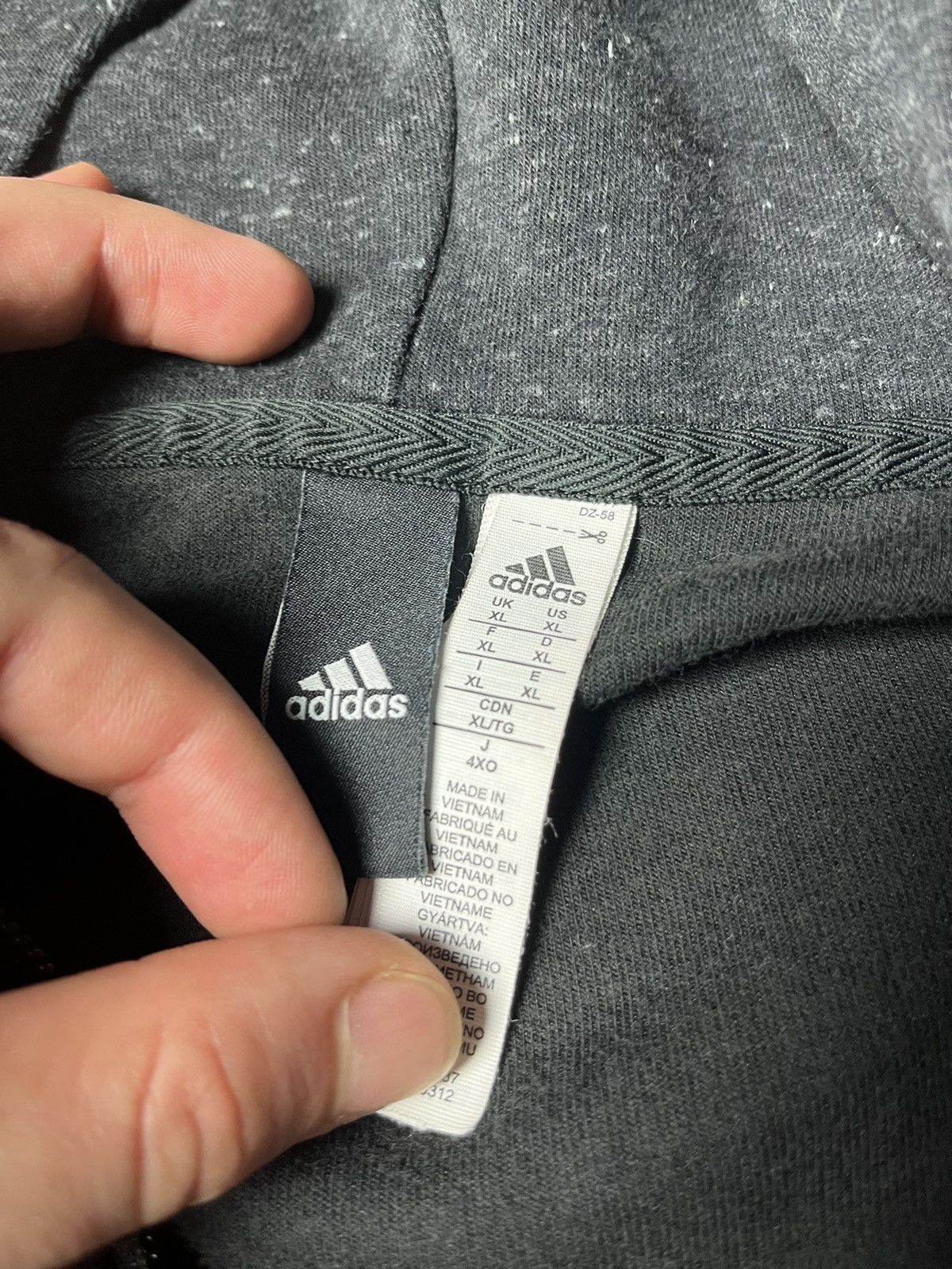 Adidas Adidas zne zip hoodie sportswear size XLarge Size US XL / EU 56 / 4 - 4 Thumbnail