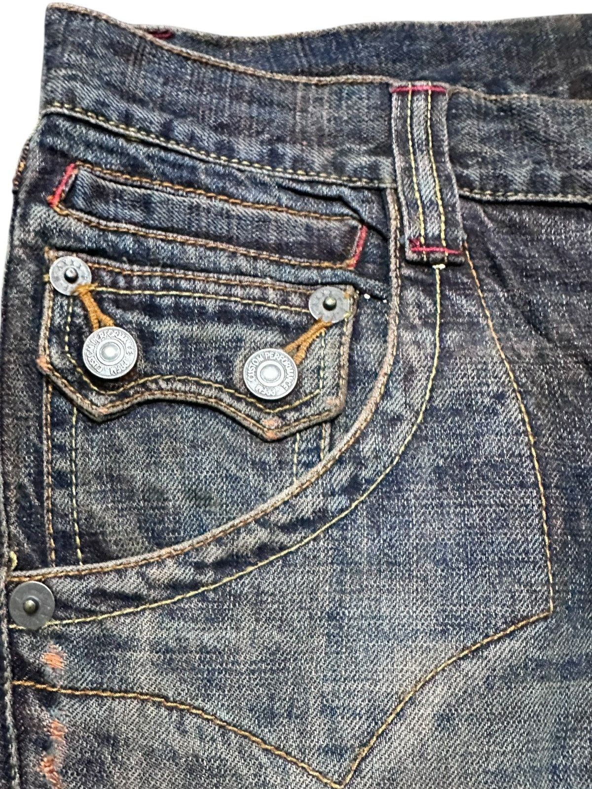 PPFM Vintage PPFM Flare Bootcut Grunge Distressed Denim Size US 32 / EU 48 - 5 Thumbnail