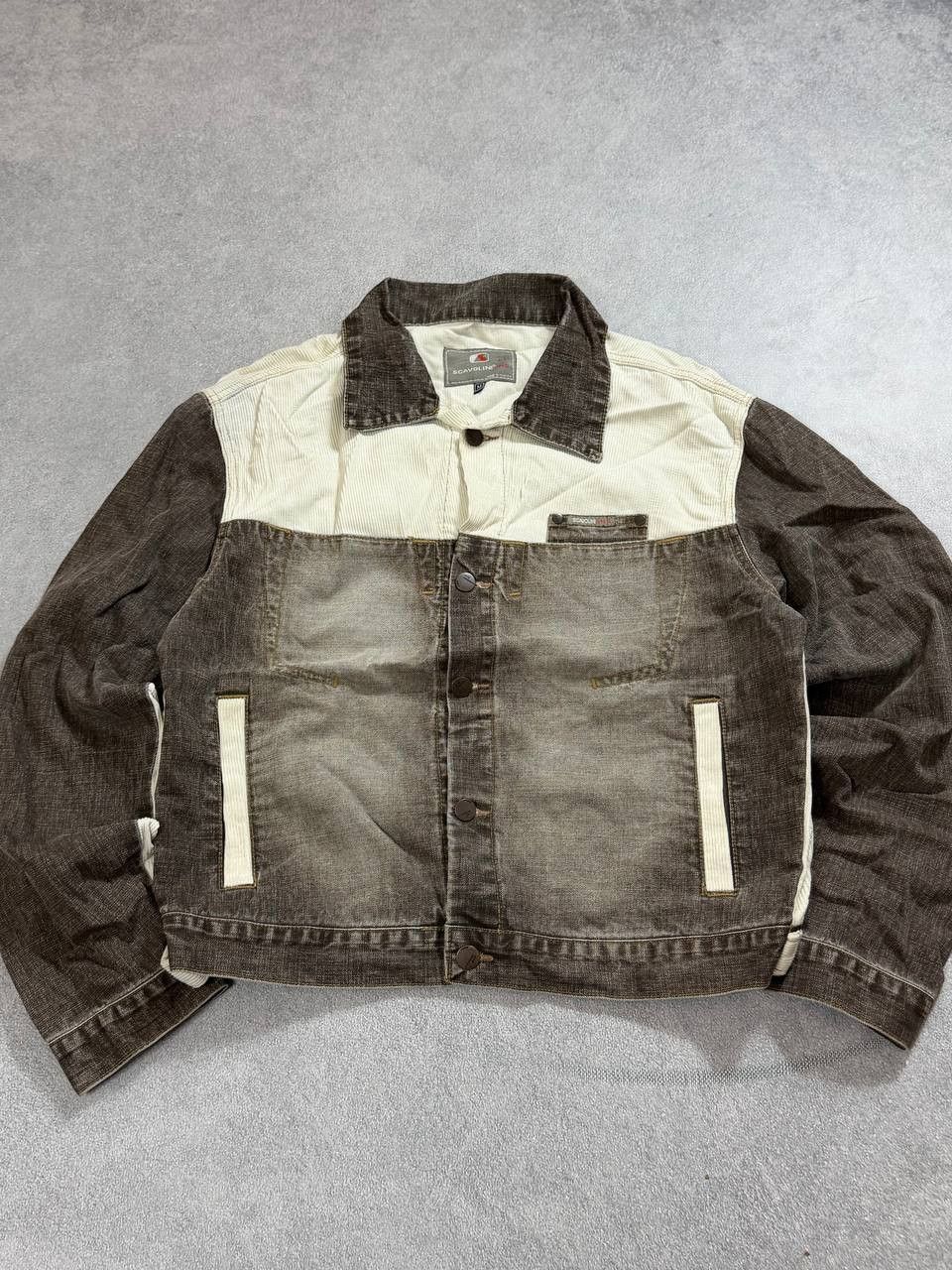 Japanese Brand vintage 90s distressed washed denim trucker archive jacket Size US M / EU 48-50 / 2 - 6 Thumbnail