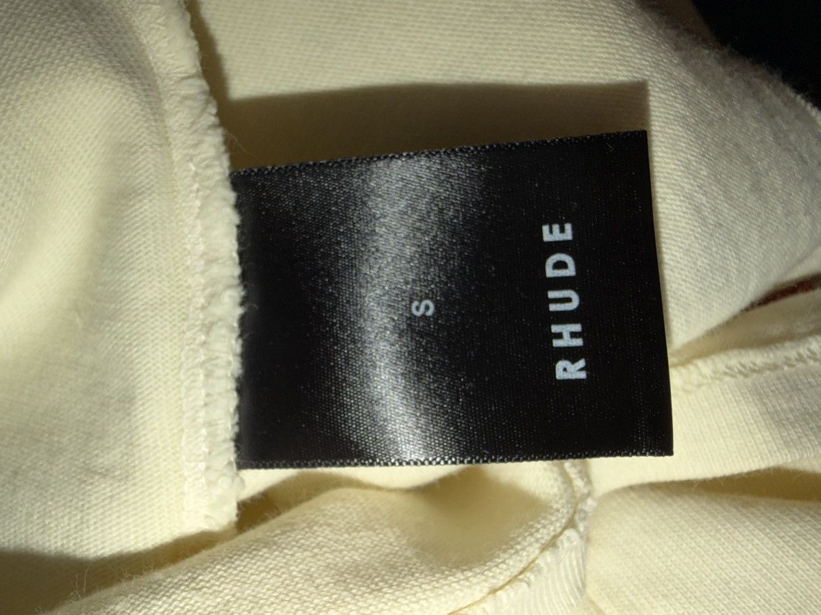 Rhude Rhude Mountain Logo Tee Cream Red Size S Size US S / EU 44-46 / 1 - 4 Thumbnail