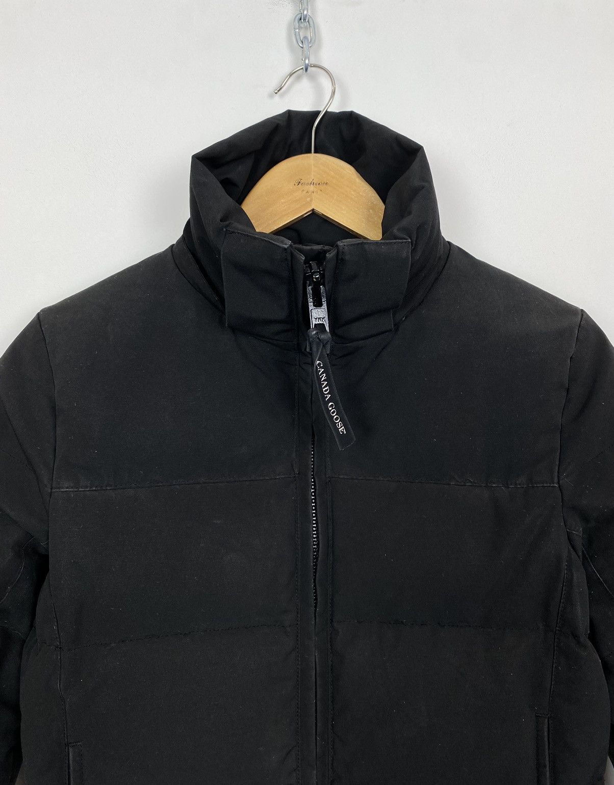 Canada Goose Canada Goose White Duck Down Long Sleeve Coat Jacket Black Size US XXS / EU 40 - 2 Thumbnail