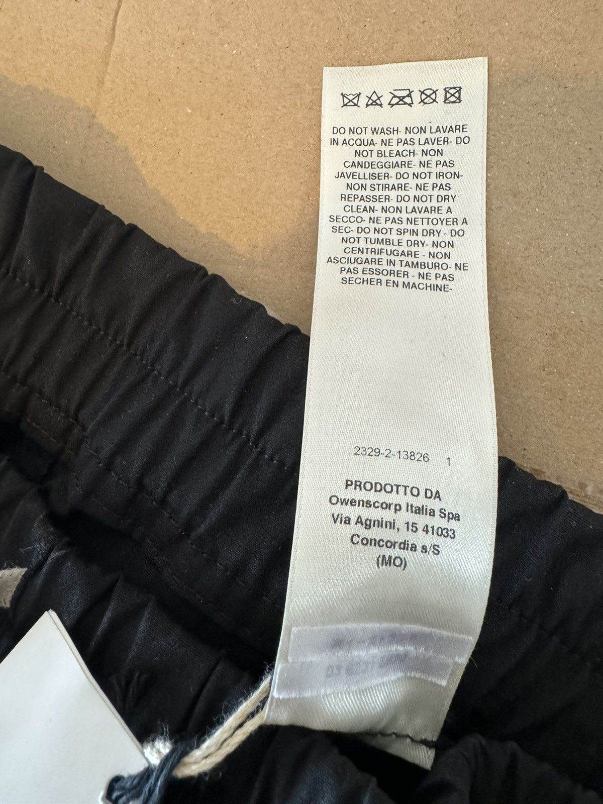 Rick Owens NEW 🔥 LEATHER SUEDE LARRY RUNWAY JOGGER ASAP ROCKY Size US 38 / EU 54 - 19 Thumbnail