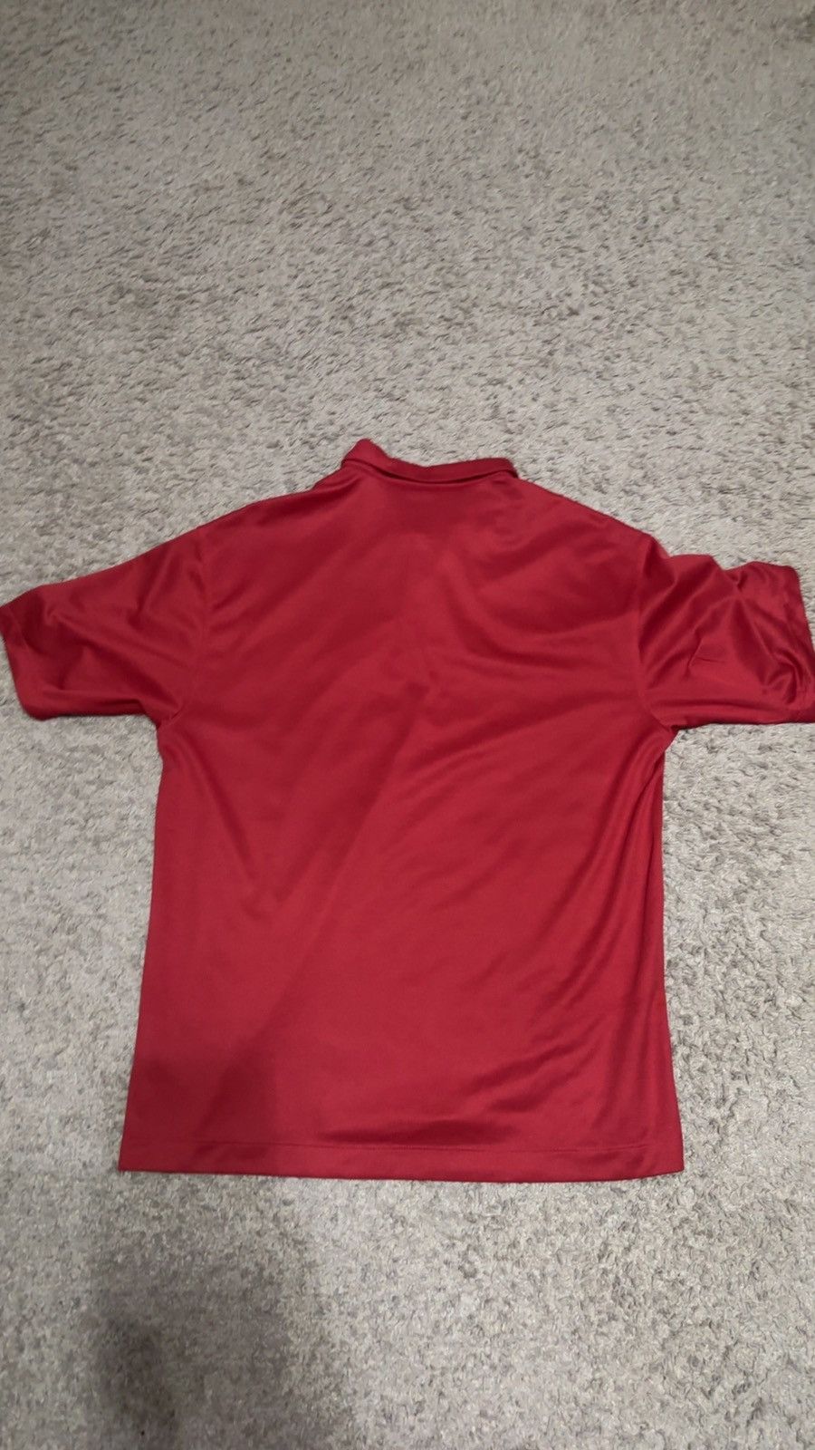 Nike Nike Red Golf Polo dri-fit used vintage Size Large Size US L / EU 52-54 / 3 - 5 Thumbnail