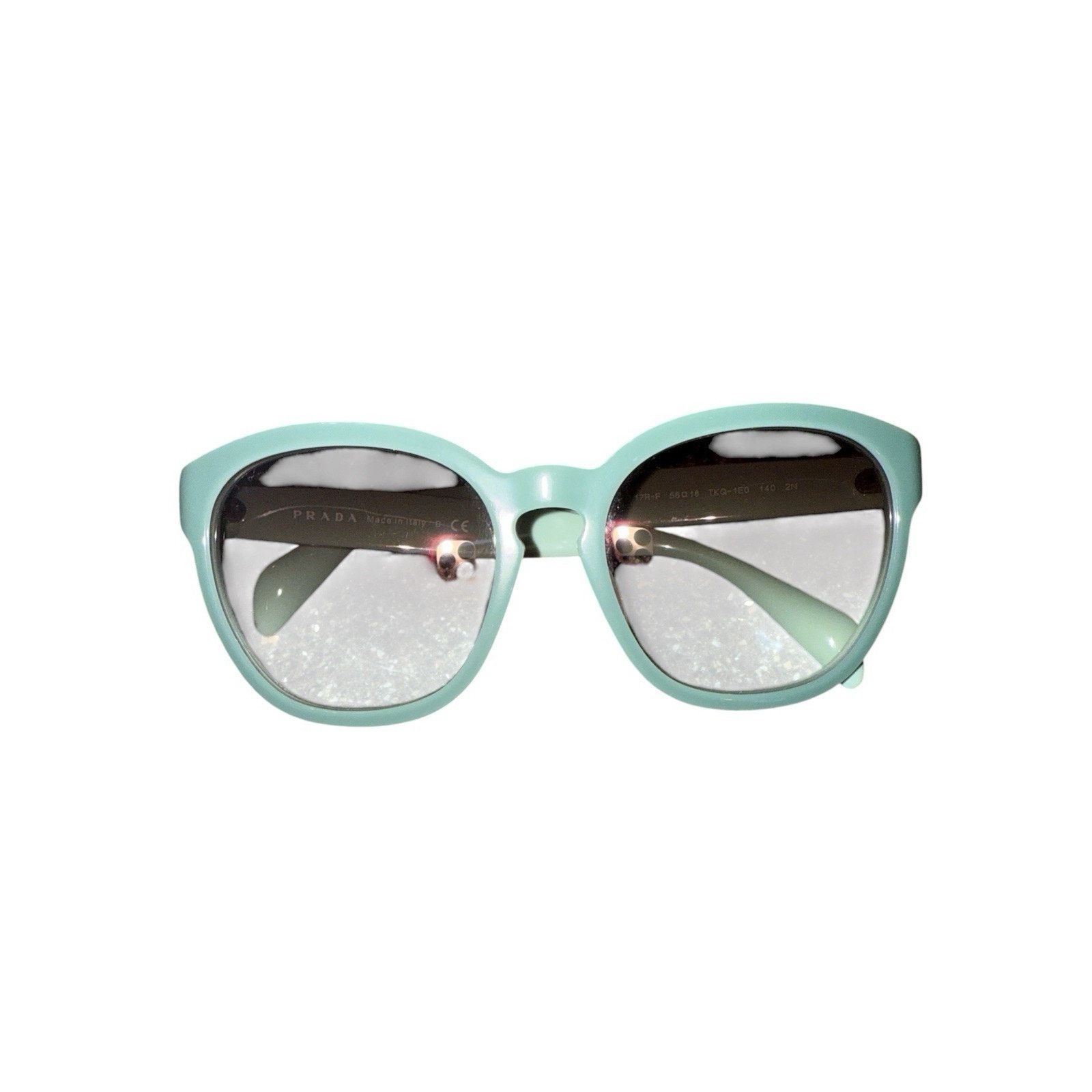 Prada Prada SPR17R-F Cat Eye sunglasses –Mint Green TKQ-1EO – 56mm Size ONE SIZE - 1 Thumbnail