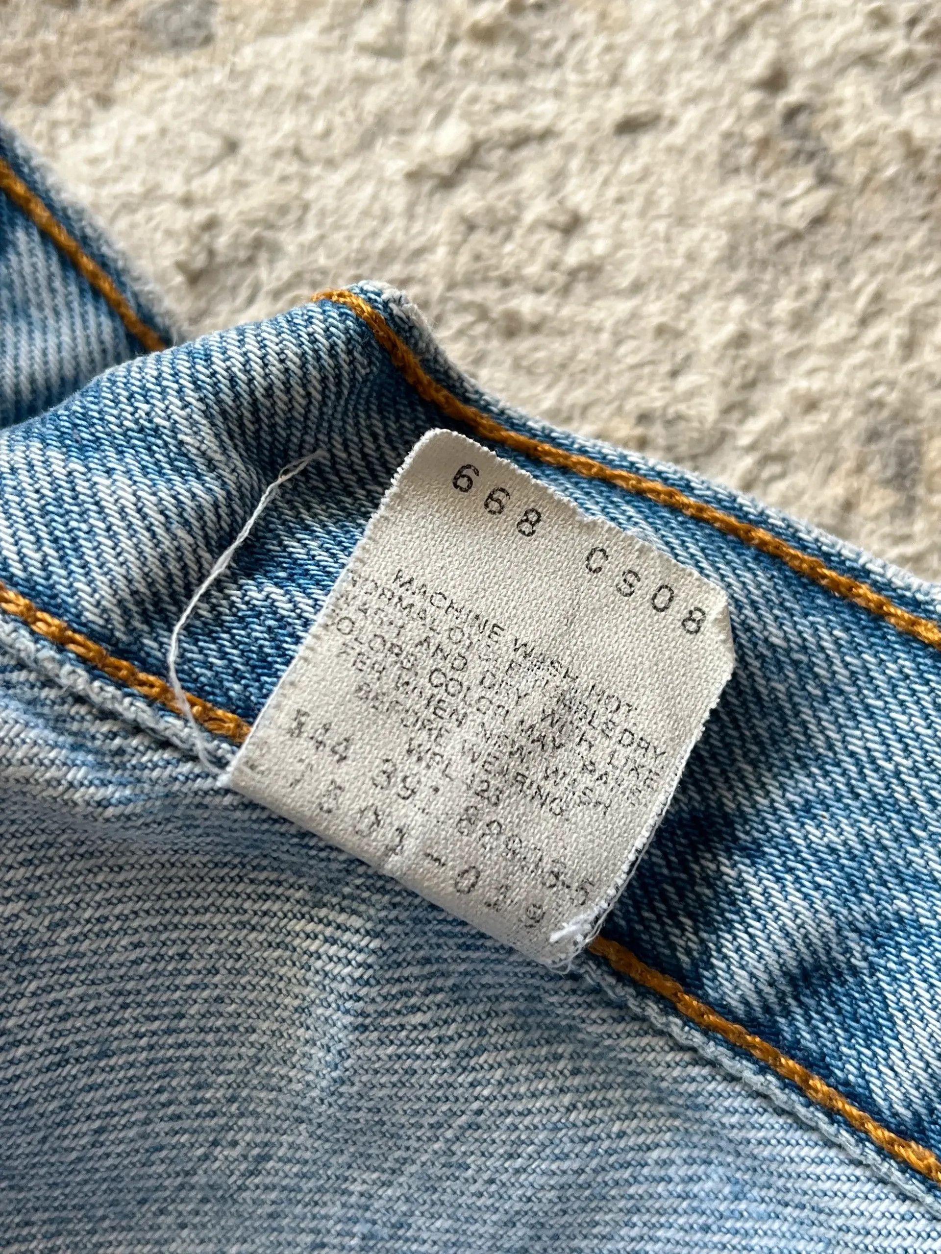Levi's Levi’s Made in USA Denim Jeans Hight Waist Vintage 1990’s Size 28" / US 6 / IT 42 - 4 Thumbnail