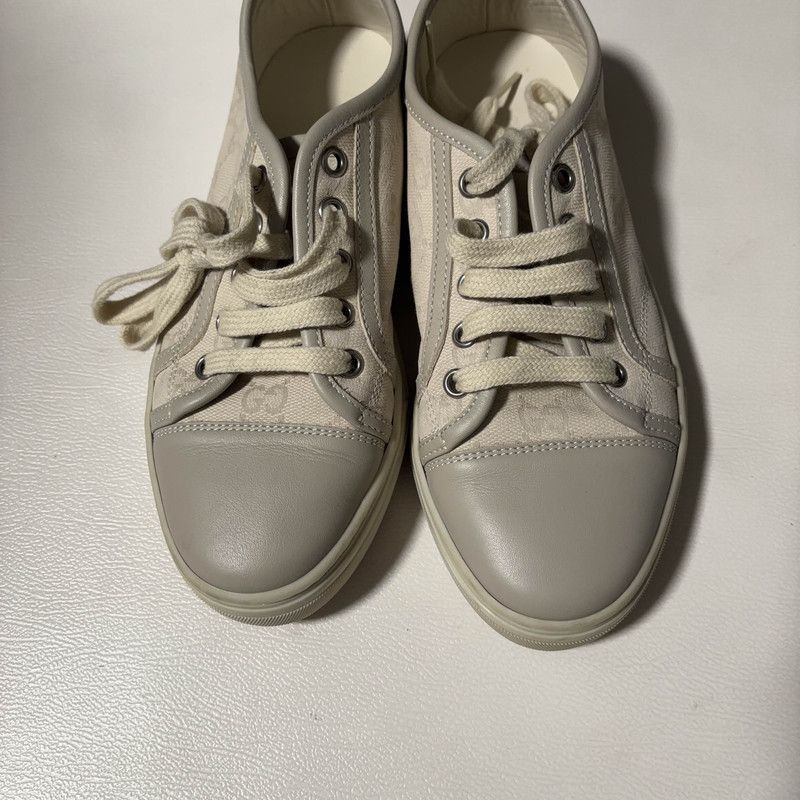 Gucci Gucci Low-Top GG Canvas Sneakers for Women -2508 Size US 5 / IT 35 - 6 Thumbnail