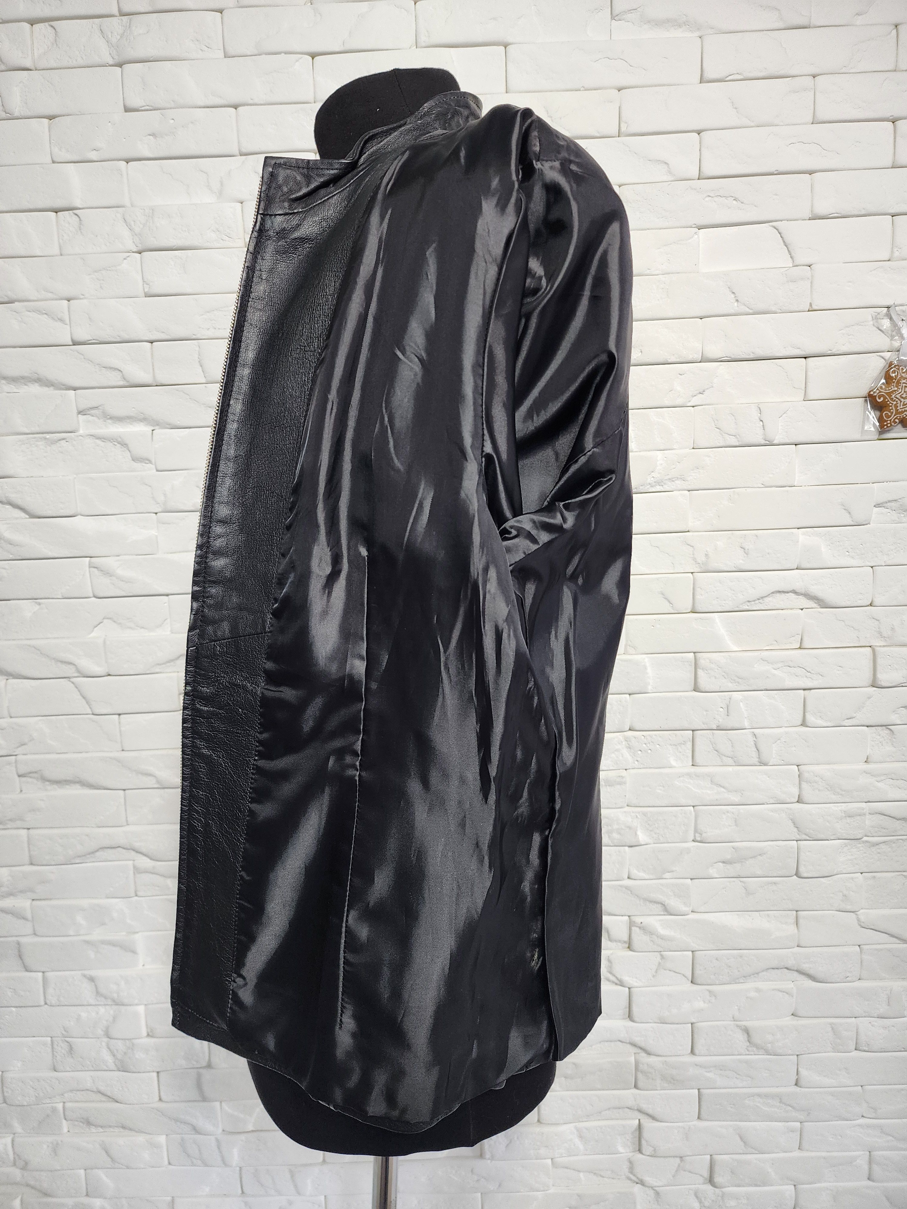 Other Black Leather Women's Jacket: Size L / US 10 / IT 46 - 8 Thumbnail