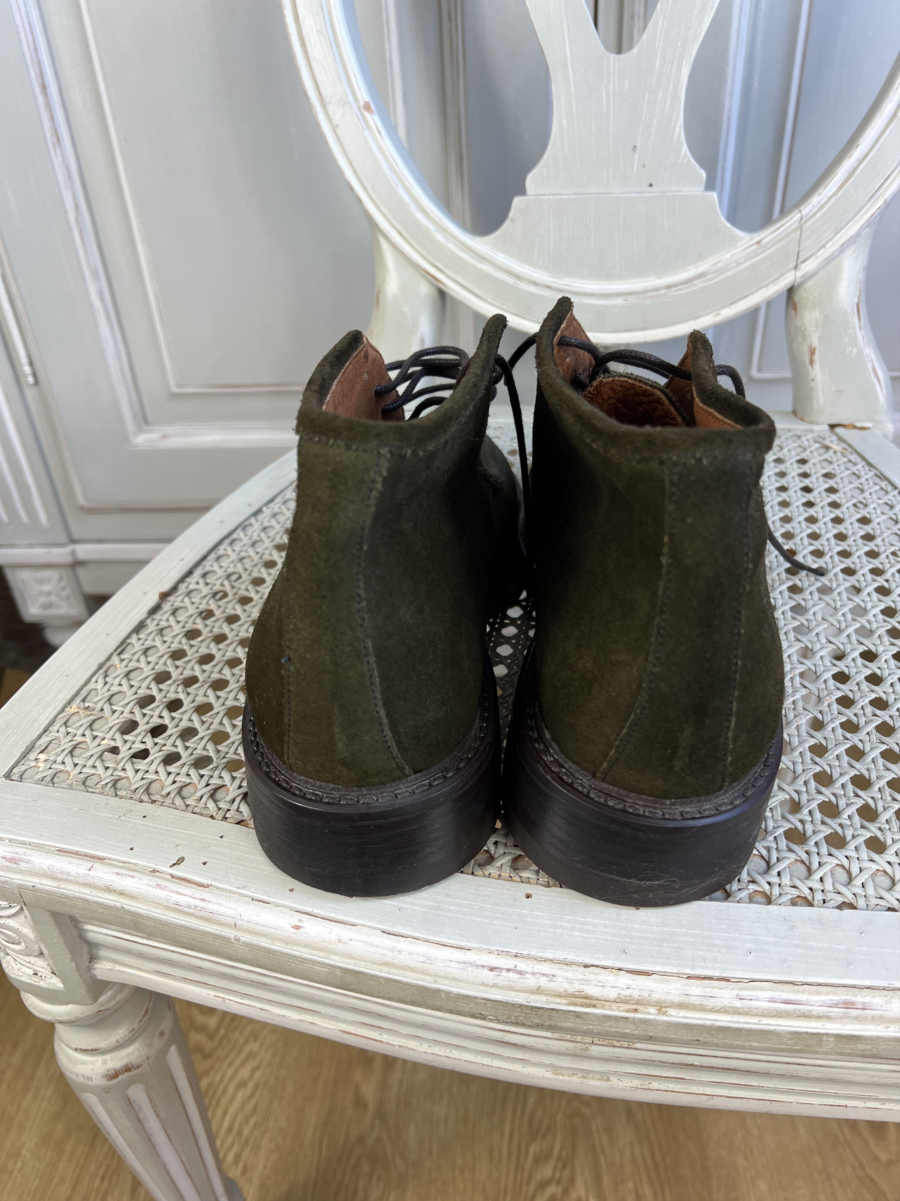 Pierre Cardin PIERRE CARDIN MASSIVE SUEDE BOOTS PRADA STYLE Size US 9.5 / EU 42-43 - 2 Thumbnail