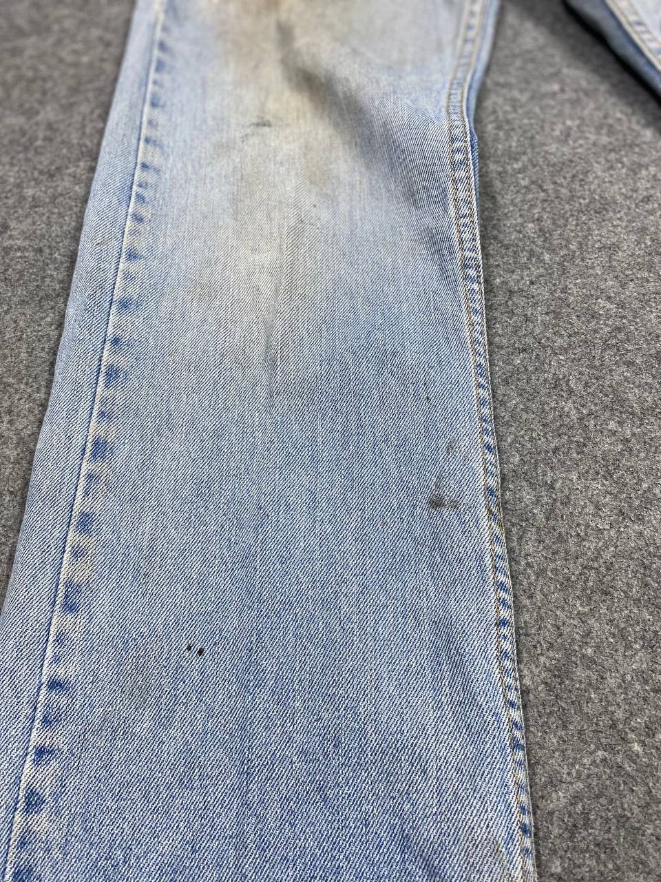 Levi's vintage levis 505 straight fit dirty denim nice design Size US 32 / EU 48 - 9 Thumbnail