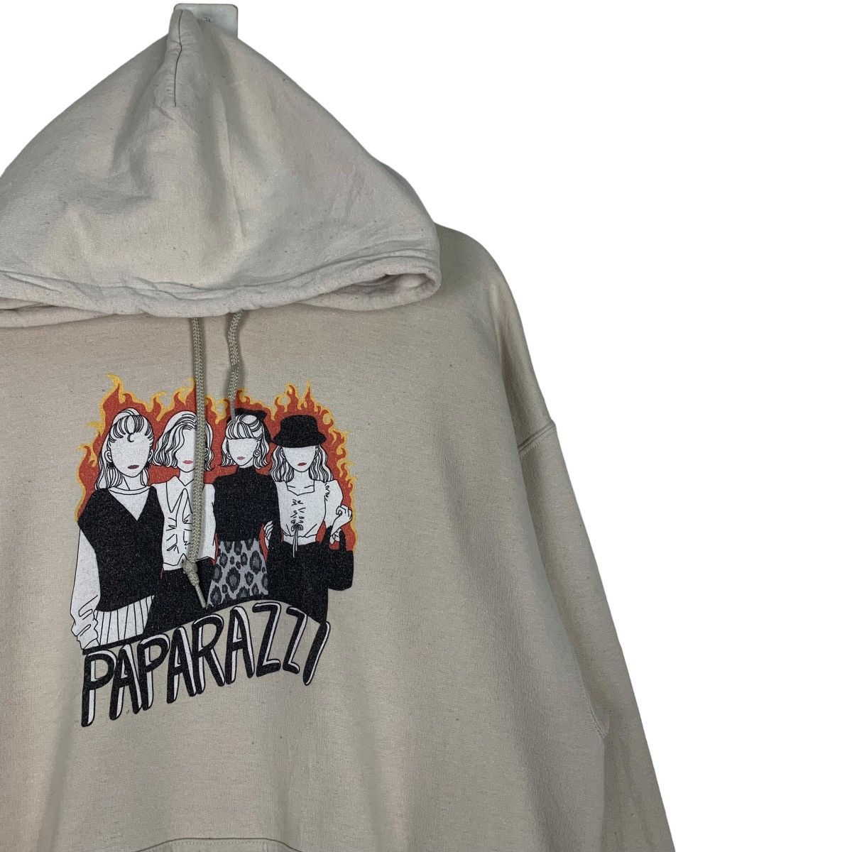 Gildan PAPARAZZI Big Logo Pullover Hoodies Sweatshirt #0746-C34 Size US L / EU 52-54 / 3 - 6 Thumbnail