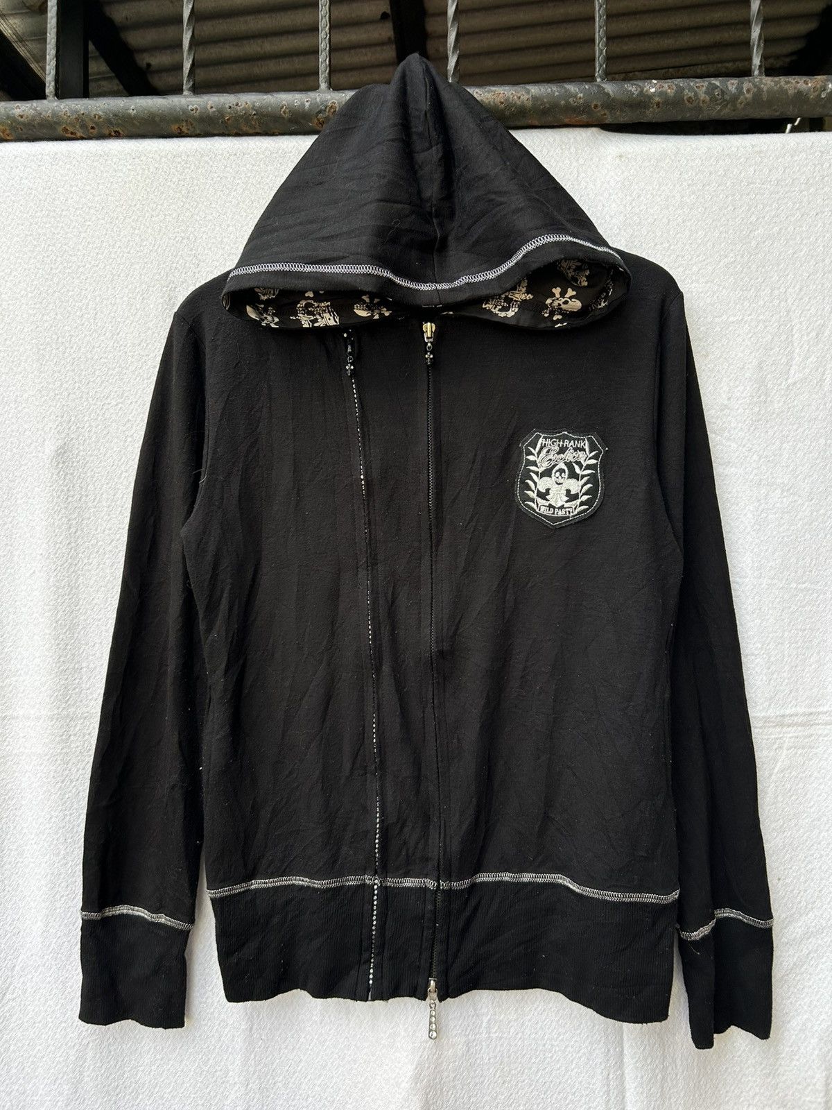 Hysteric Glamour Wild party double zipper skull hoodie Ifsixwasnine LGB Size US M / EU 48-50 / 2 - 2 Thumbnail
