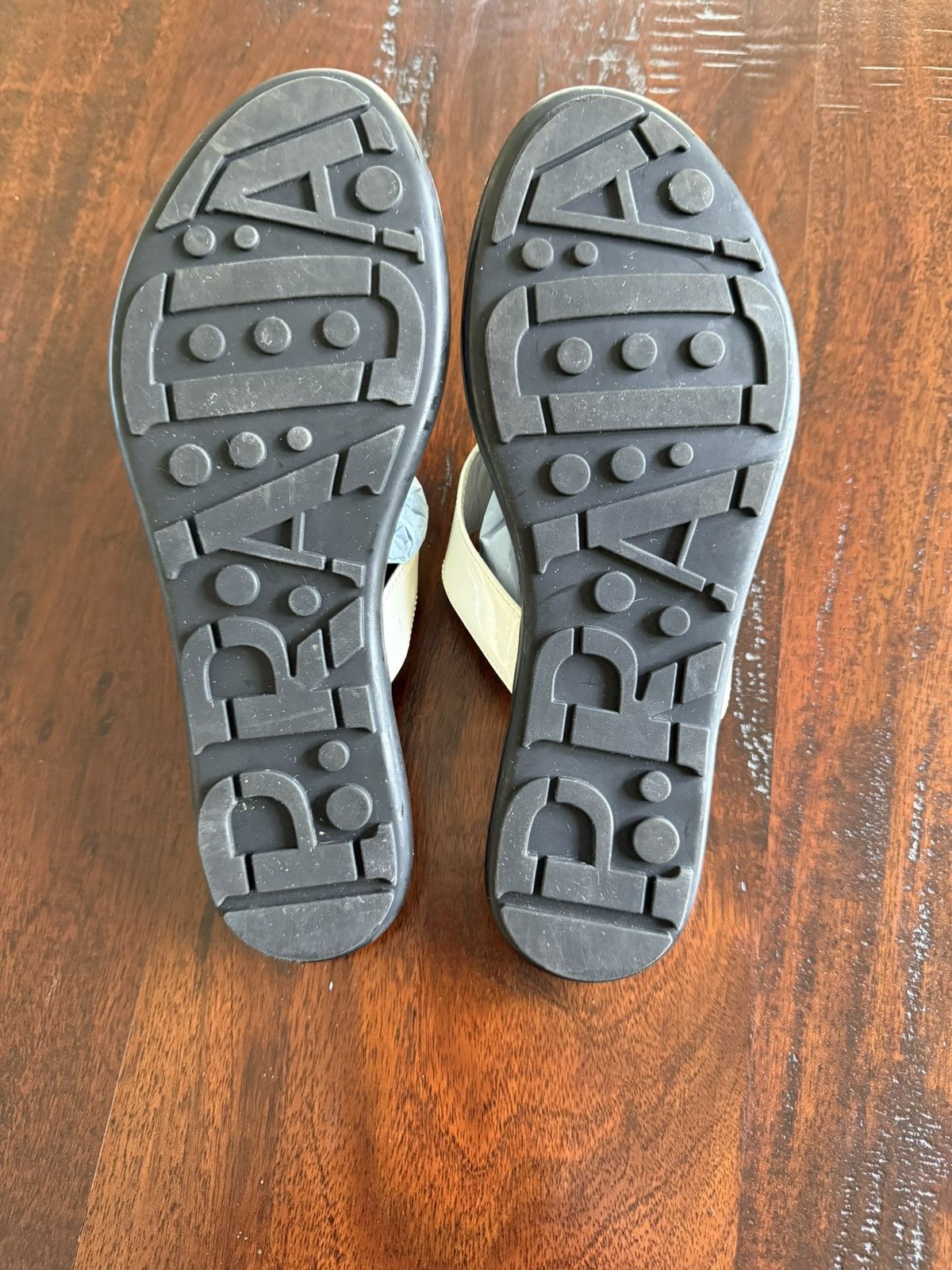 Prada Prada Vernice Sandal Size US 7 / IT 37 - 2 Thumbnail