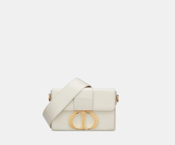 Dior o1w1db10824 Size: OS / Montaigne Box Bag in White Size ONE SIZE - 2 Thumbnail