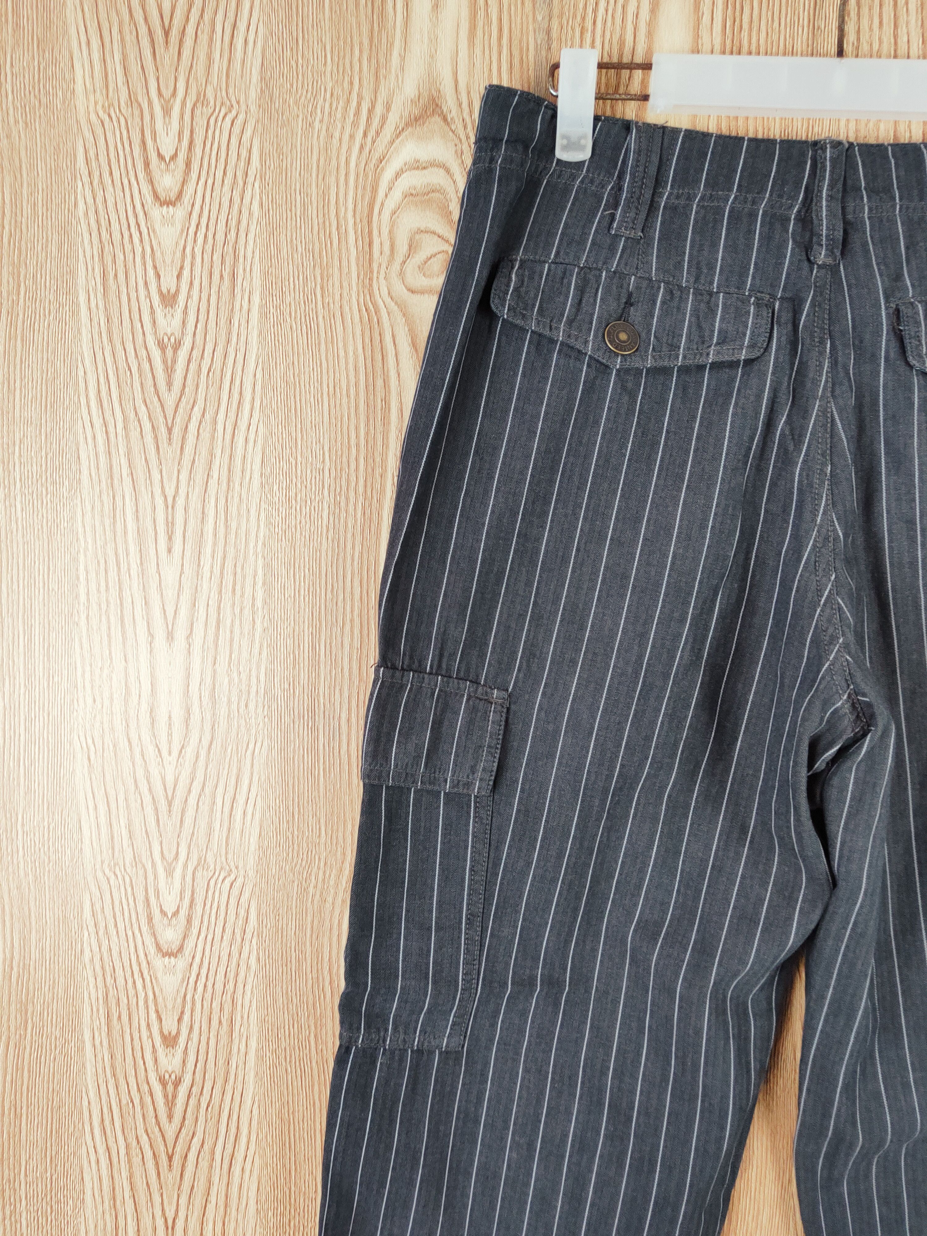 Japanese Brand Japanese Brand Black Faded Multipocket Cargo Pants #S2783 Size US 32 / EU 48 - 9 Thumbnail