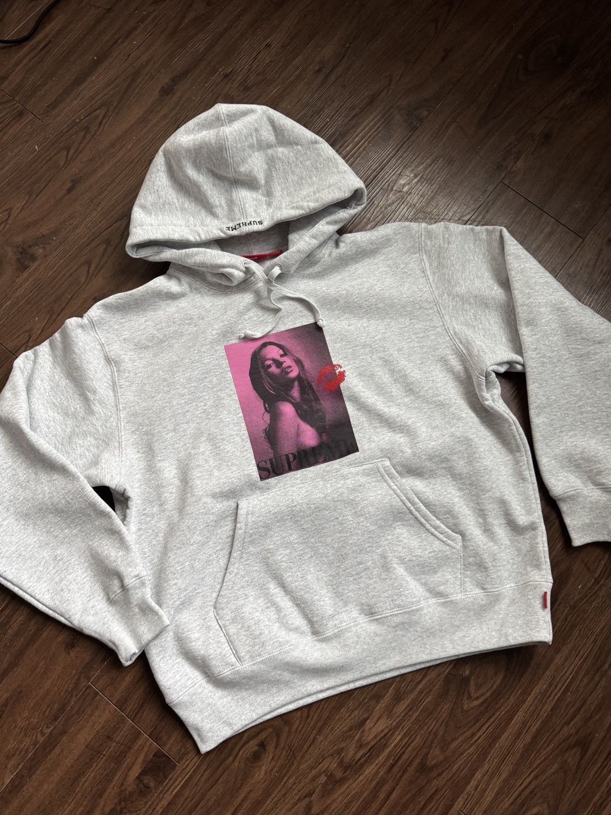 SUPREME ケイトモス グレー フーディ Supreme Kate Moss Hooded Sweatshirt グレー