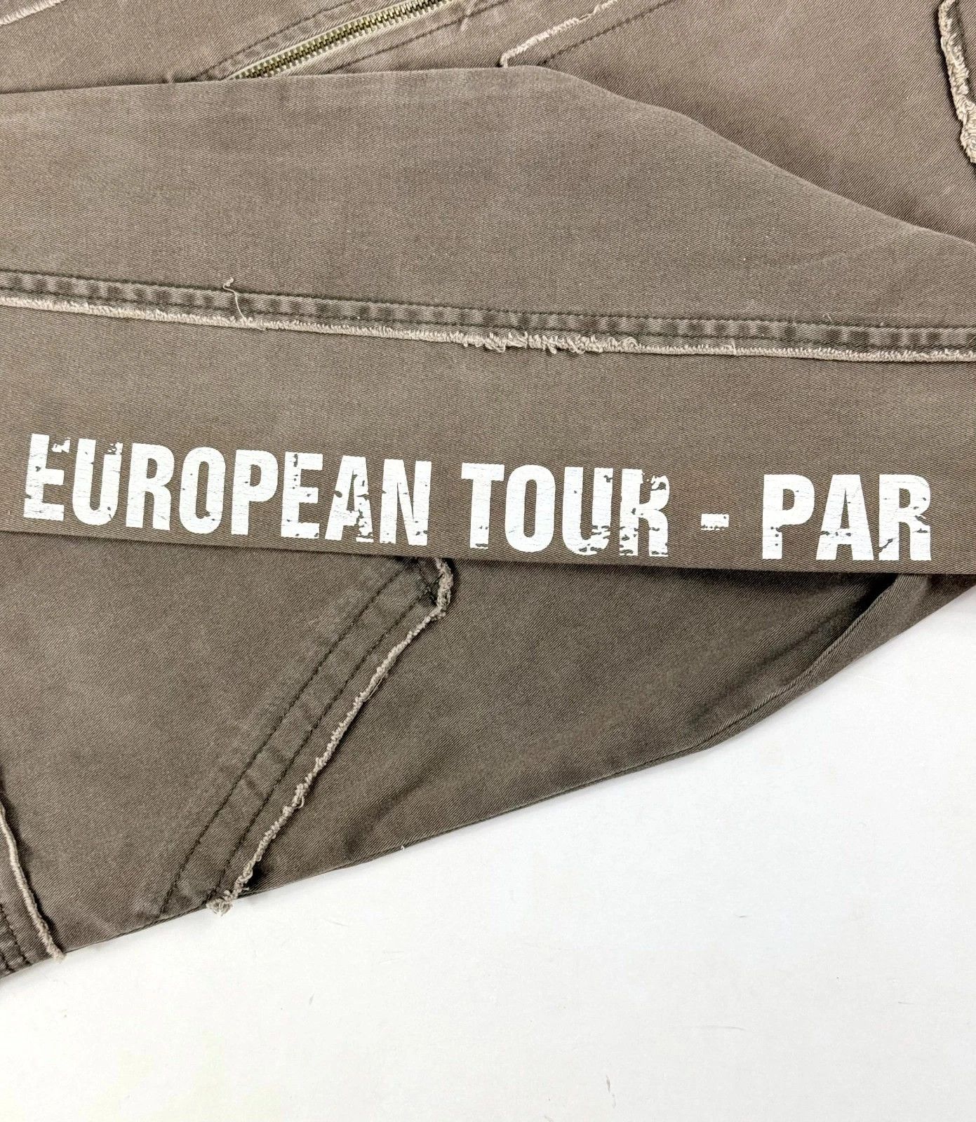 Vintage Dolce&Gabbana European Tour Patchwork Logo Jacket