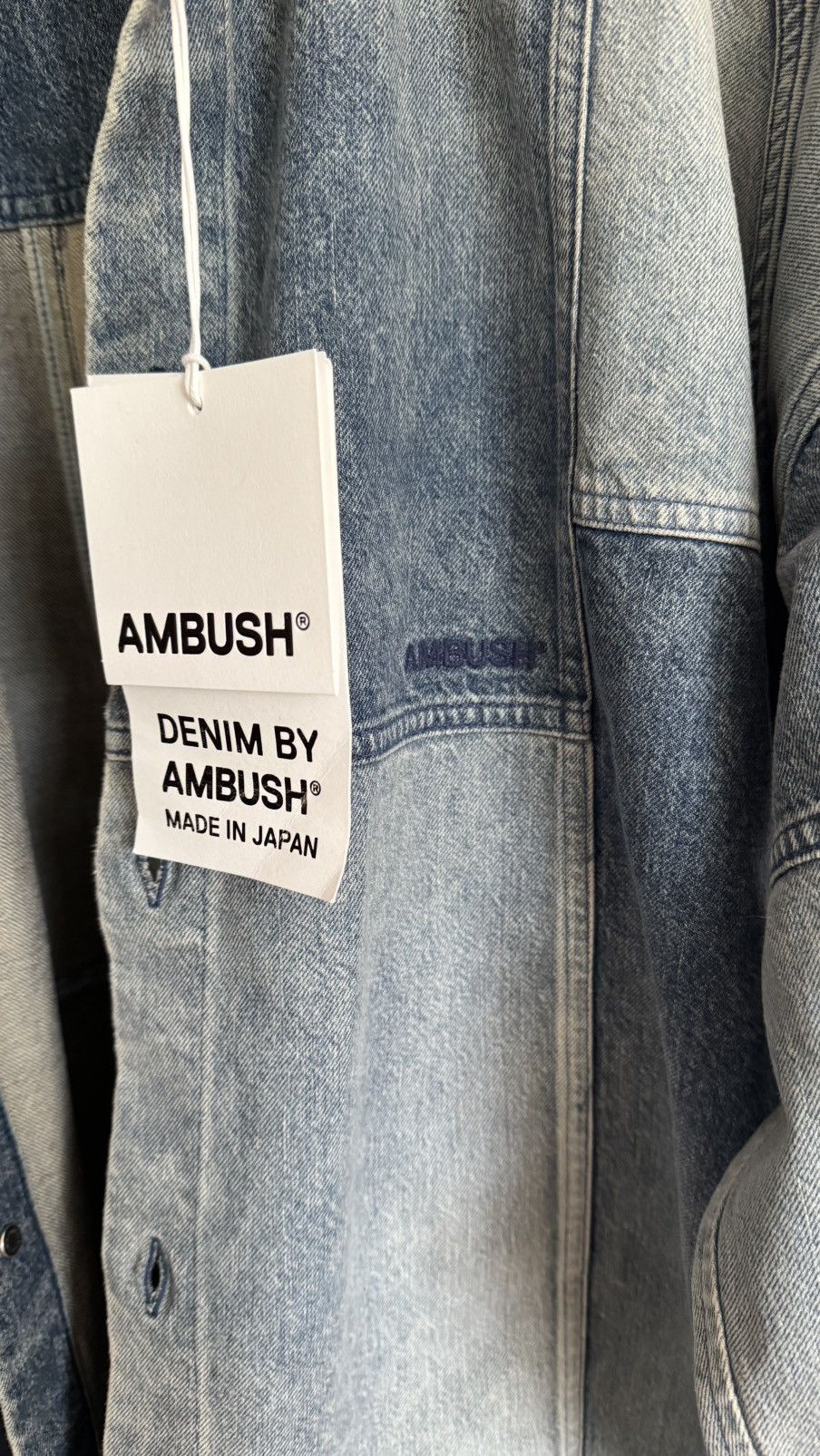 Ambush Design Ambush denim jacket shirt M new with tags made in Japan Size US M / EU 48-50 / 2 - 6 Thumbnail