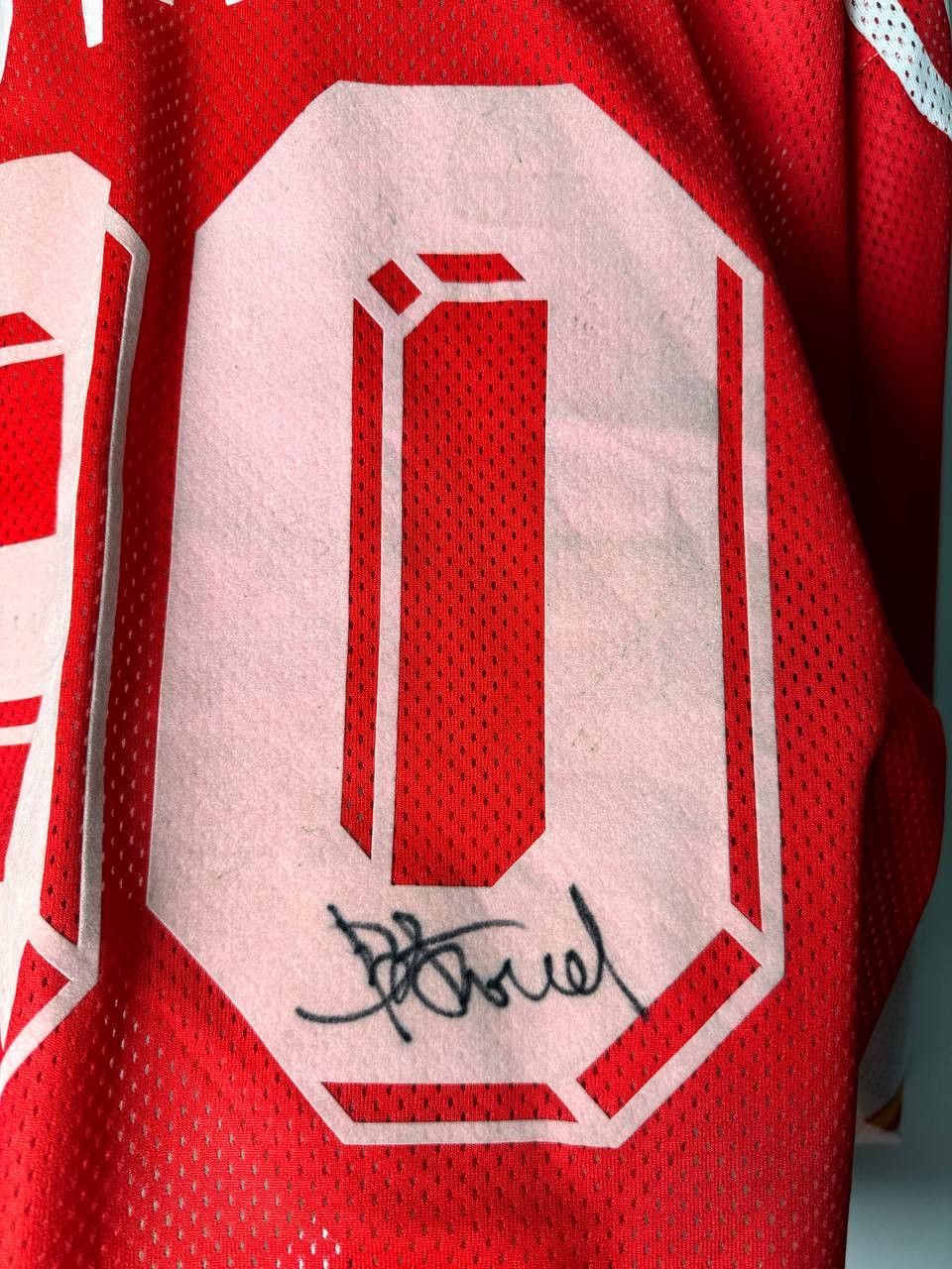 Cccp Match Worn Slava Bykov 1980s USSR Hockey Jersey Tackla Size US L / EU 52-54 / 3 - 4 Thumbnail