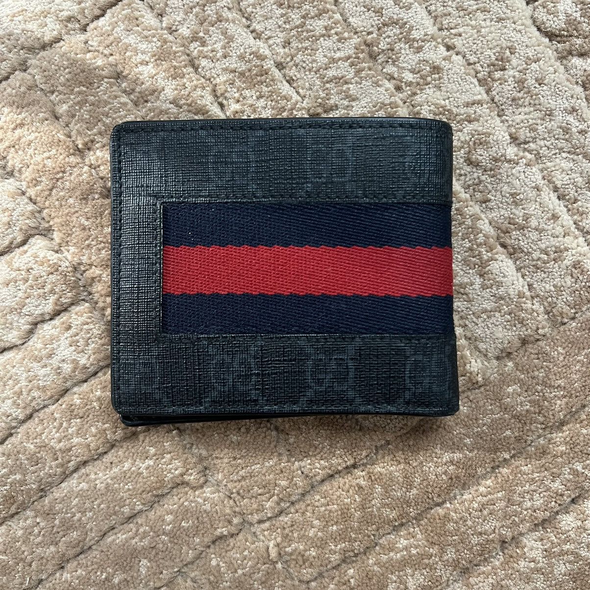 Gucci Gucci Wallet Black and Red Size ONE SIZE - 2 Thumbnail