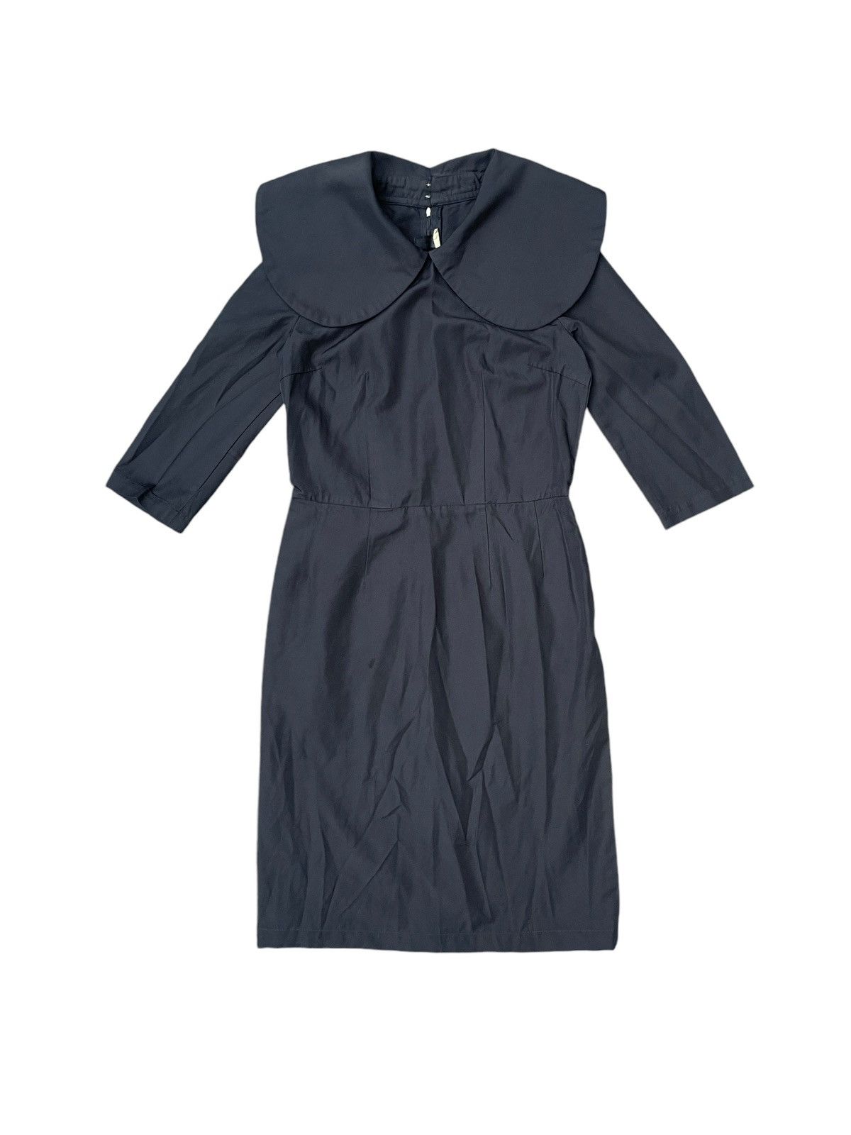 Comme des Garcons AD2019 Avant Garde Oversized Collar Dress