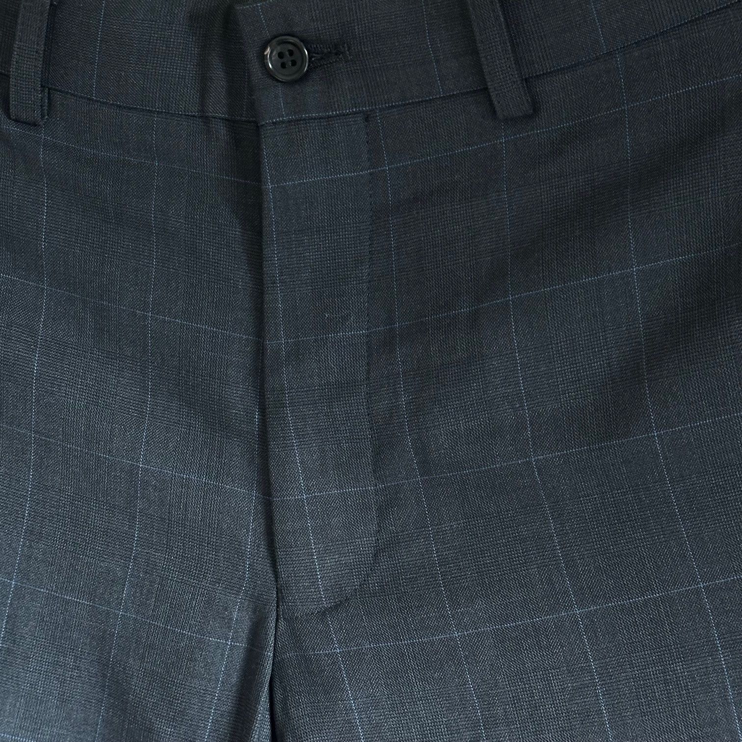 Comme des Garcons Homme Deux Grey Wool Check Trousers AD2019 Size US 30 / EU 46 - 2 Thumbnail