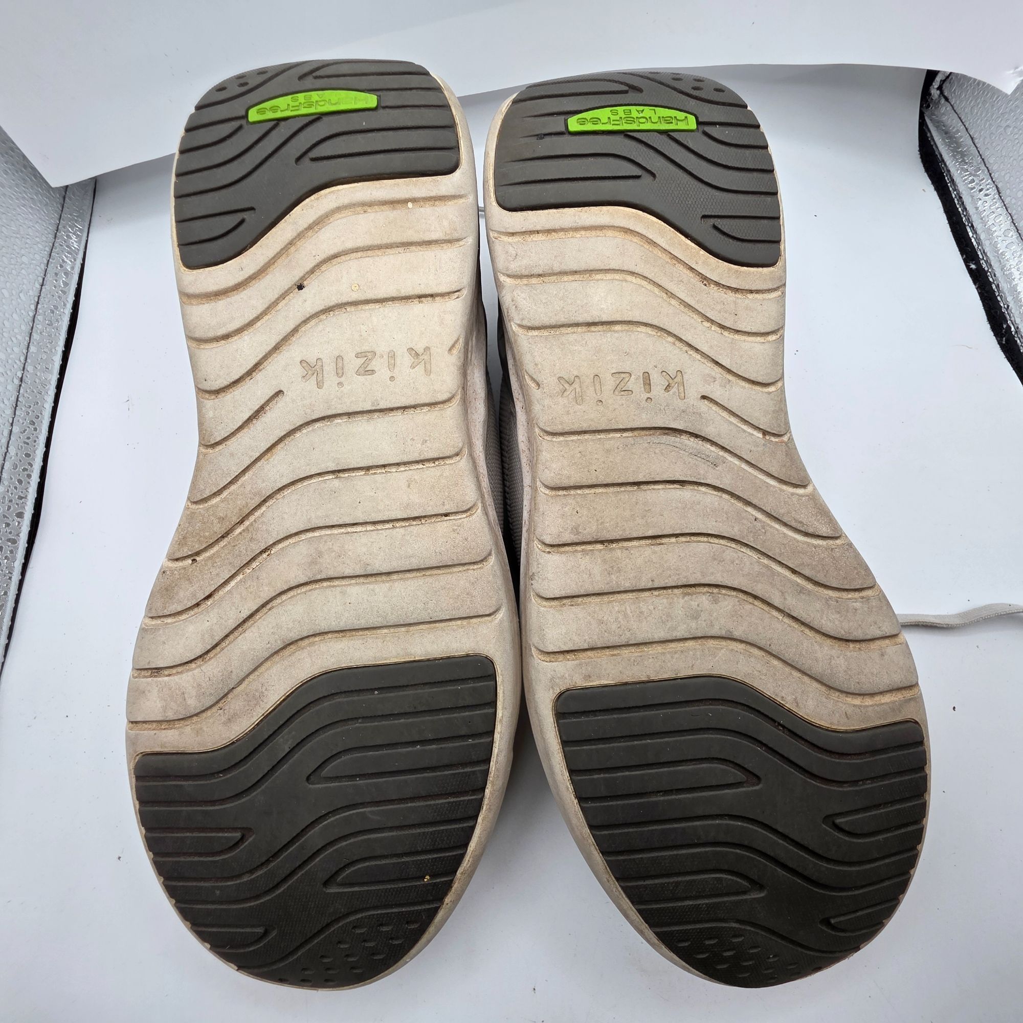 Other Kizik Athens Mens Size 12 Gray Hands Free Sneakers Lightweig Size US 12 / EU 45 - 8 Thumbnail