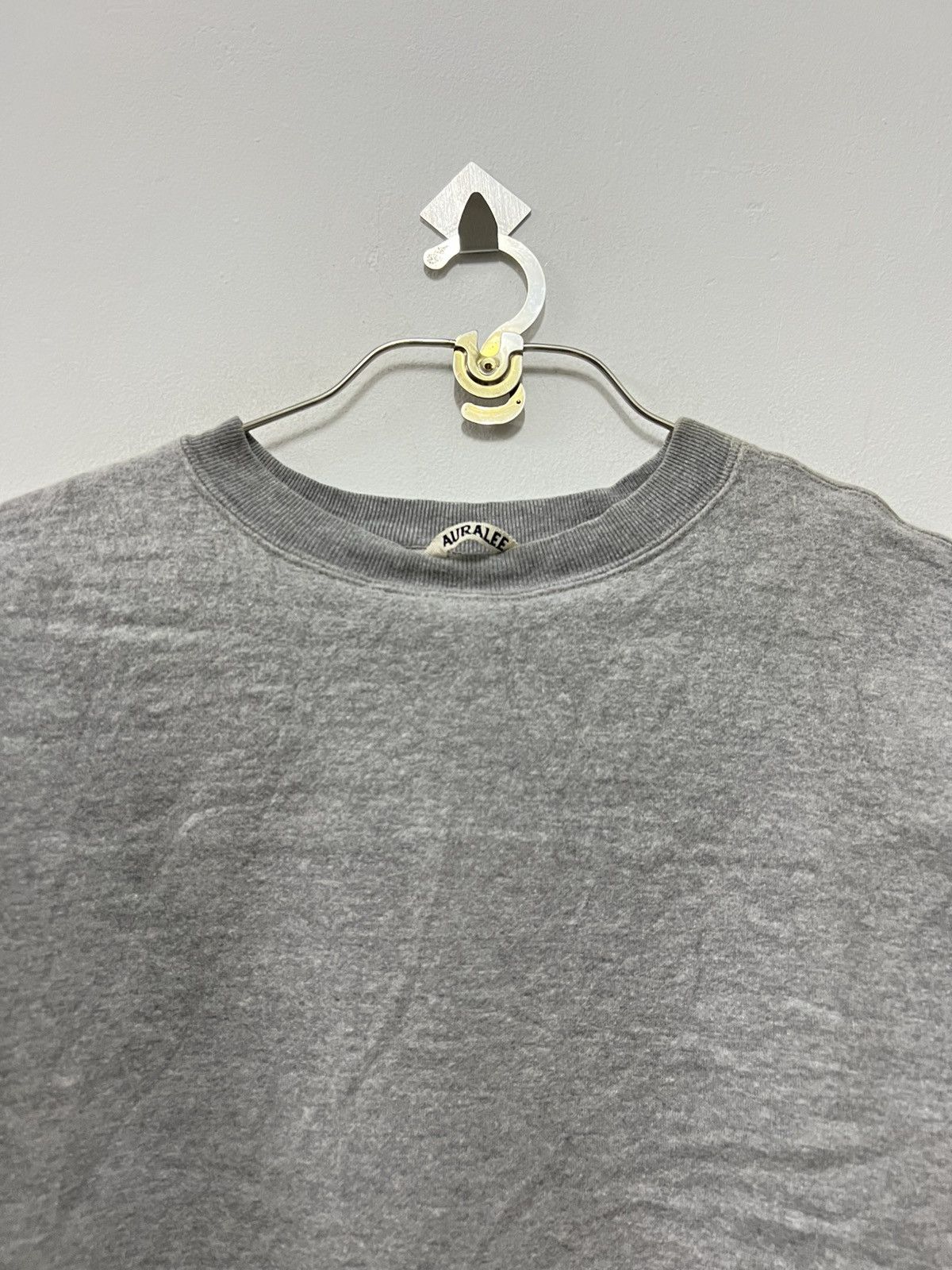 Auralee Auralee Loopwheel Boxy Heavy Cotton Thermal Lining Sweater Size US S / EU 44-46 / 1 - 5 Thumbnail