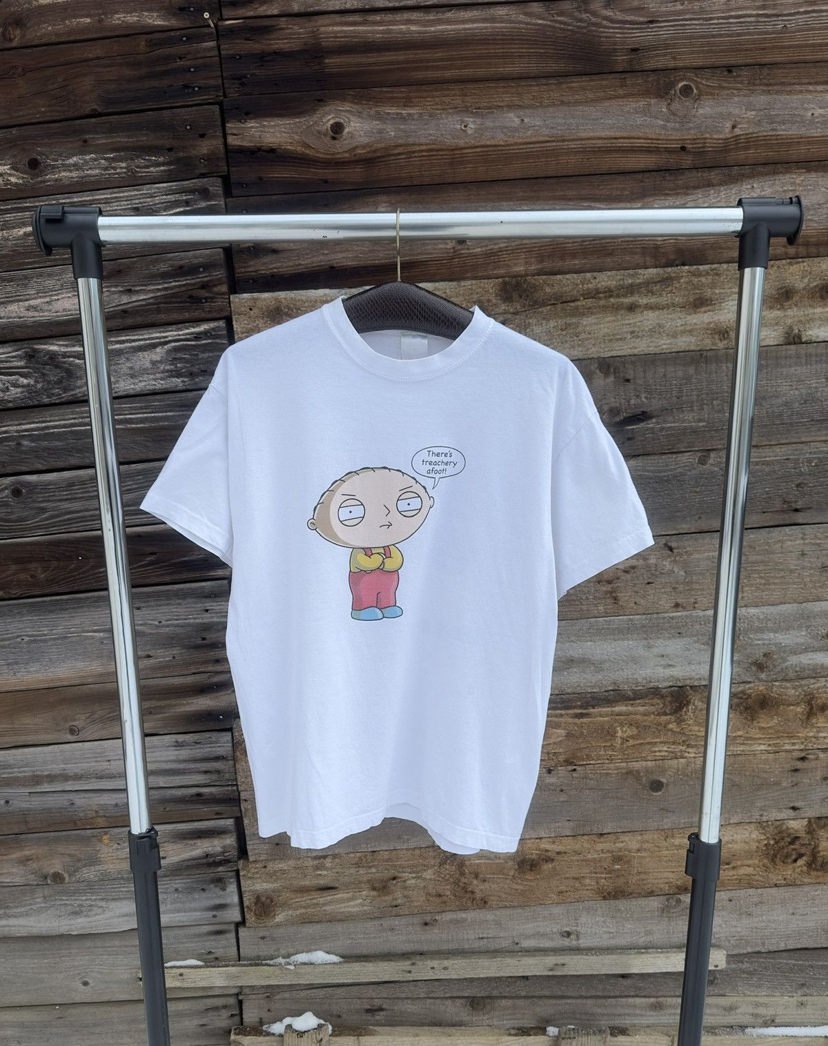 Cartoon Network Vintage Family Guy Stewie Shirt Navy Cartoon Fox Network Size US L / EU 52-54 / 3 - 1 Thumbnail