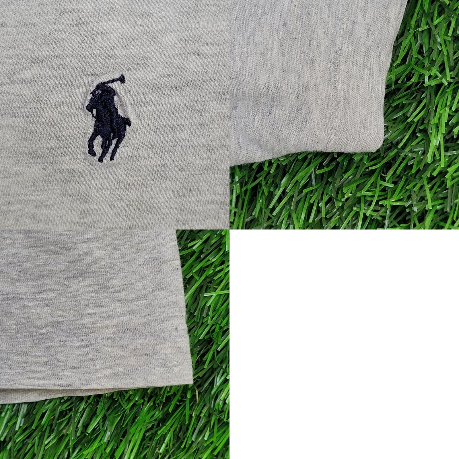 Polo Ralph Lauren Vintage Ralph Lauren 90s Shirt XL Gray Baggy Pocket Tee - Limited Edition Size US XL / EU 56 / 4 - 9 Thumbnail