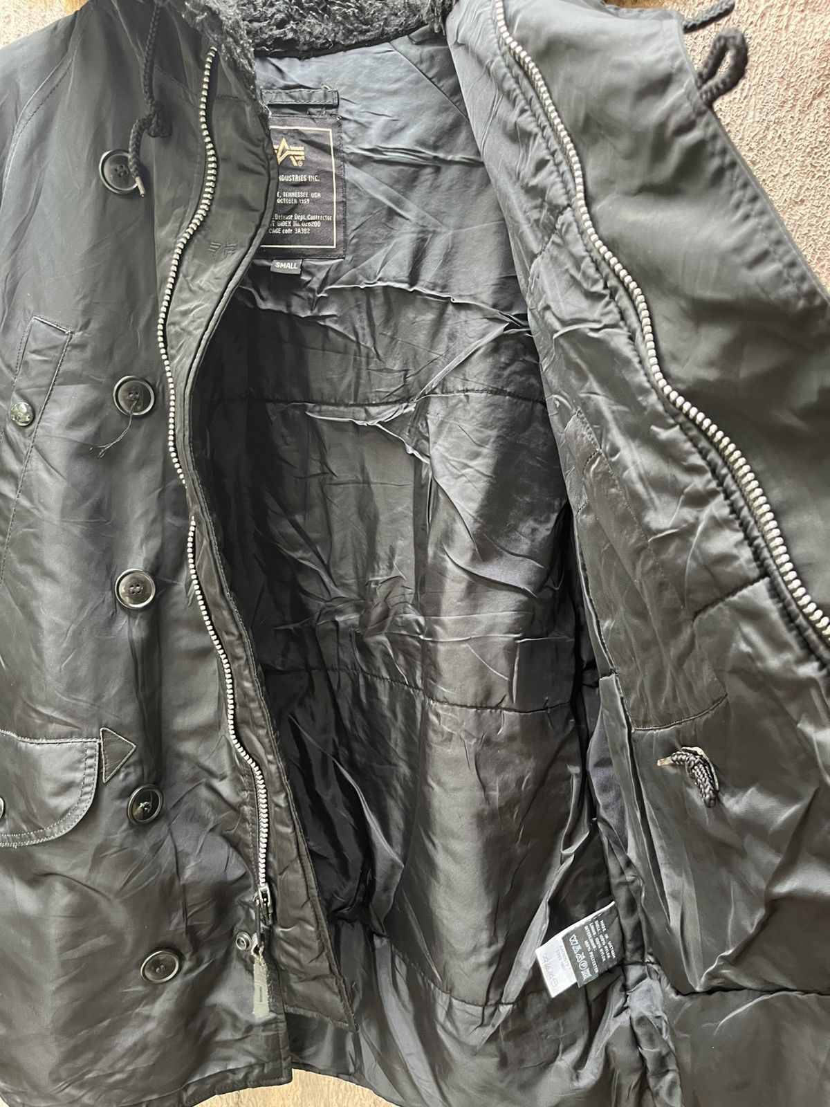 Japanese Brand Alpha Industries N-3B Parka Fur Jacket Size US S / EU 44-46 / 1 - 8 Thumbnail