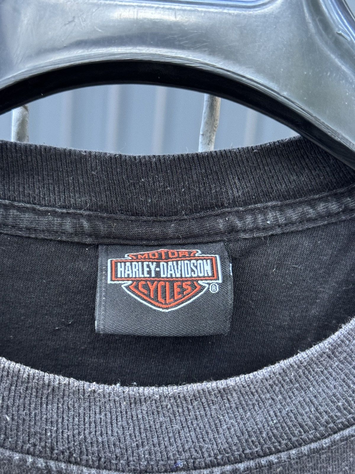 Harley Davidson × Vintage Harley Davidson West Coast T Shirt Scotland y2k Size US L / EU 52-54 / 3 - 4 Thumbnail