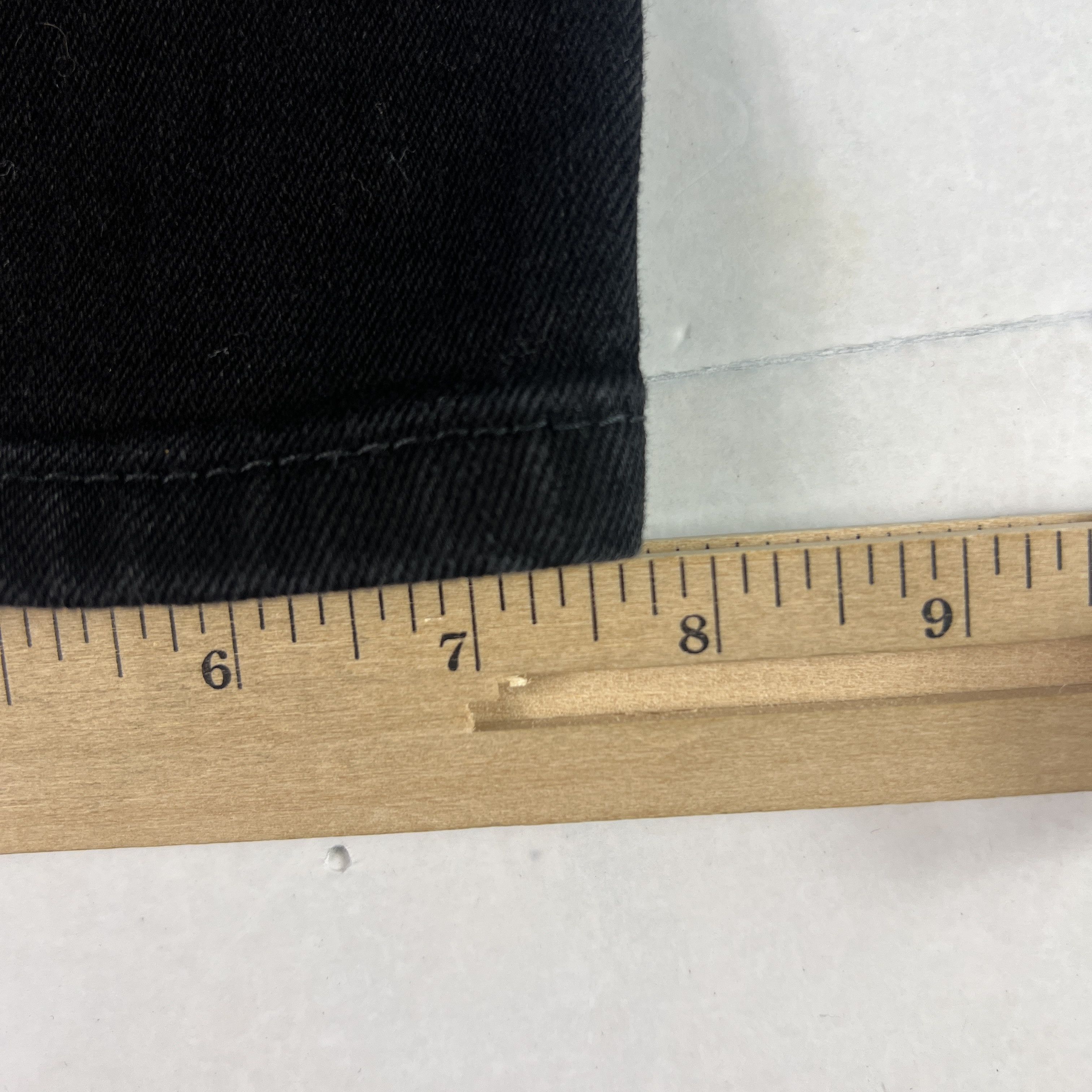 Levi's Levi's Jeans 559 Relaxed Straight Black Faded Stretch Denim Size US 33 - 16 Thumbnail