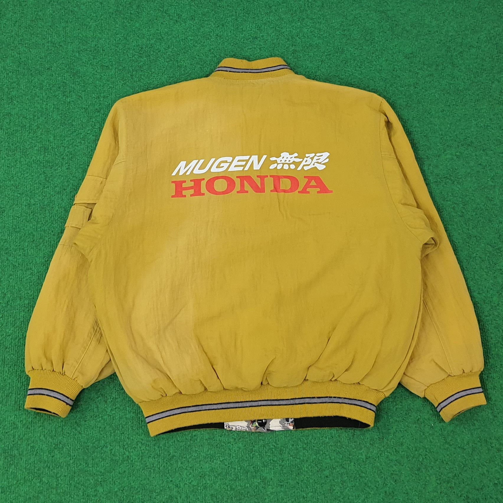 Japanese Brand Vintage Motor Cross Reversible Custom Honda Racing C247N6 Size US M / EU 48-50 / 2 - 9 Thumbnail
