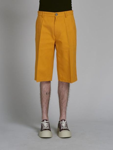 Marni oc11z0525 Gabardine Shorts in Orange Size US 32 / EU 48 - 1 Preview