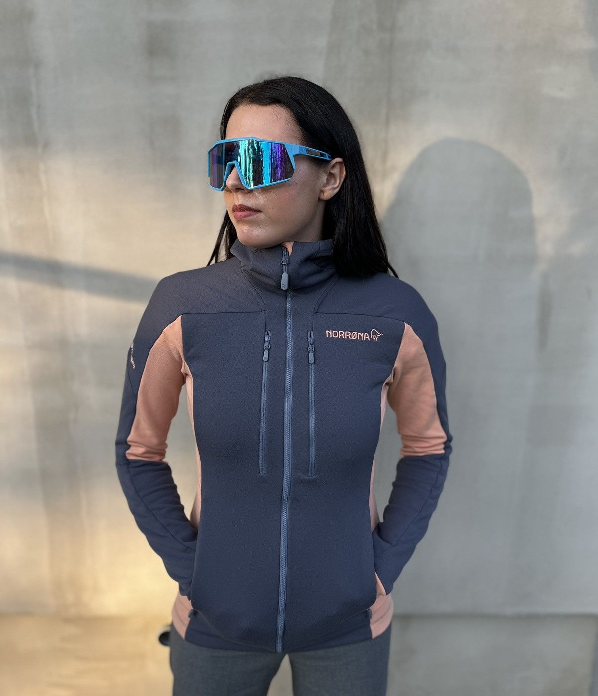 Norrona Women Trollveggen Powerstretch Pro Zip Hood Size S