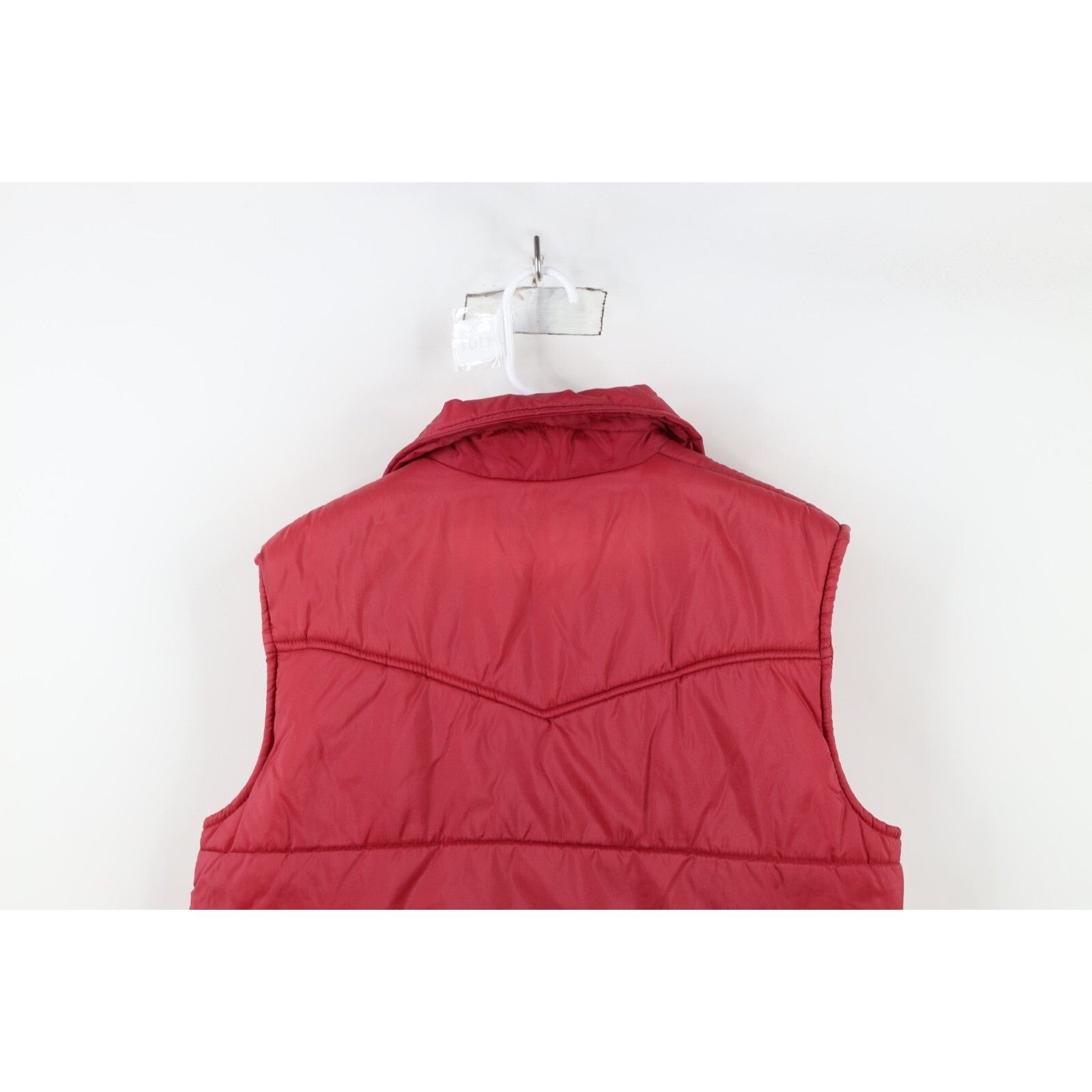 Dickies × Vintage Vintage 80s 90s Dickies Faded Full Zip Puffer Vest Jacket Size US L / EU 52-54 / 3 - 15 Thumbnail