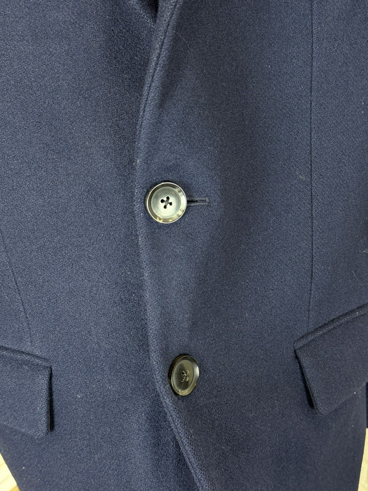 AMI AMI Alexandre Mattiussi Navy Blues Wool Coat Size 48 Size US M / EU 48-50 / 2 - 7 Thumbnail