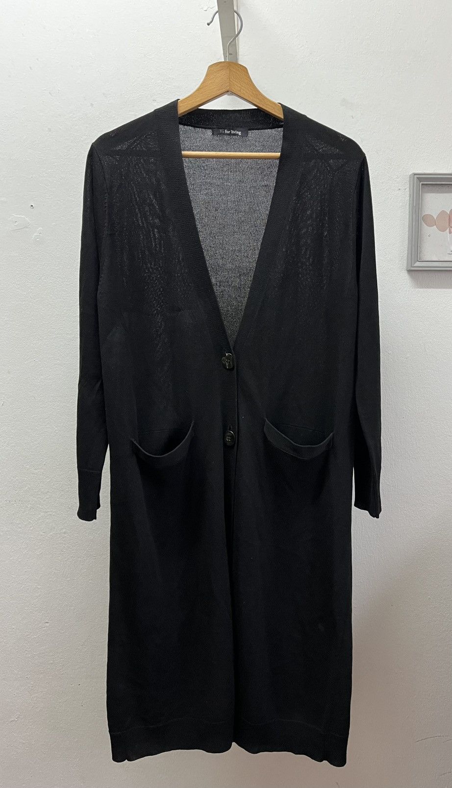 Yohji Yamamoto Y’s for living long cardigan Size ONE SIZE - 1 Thumbnail