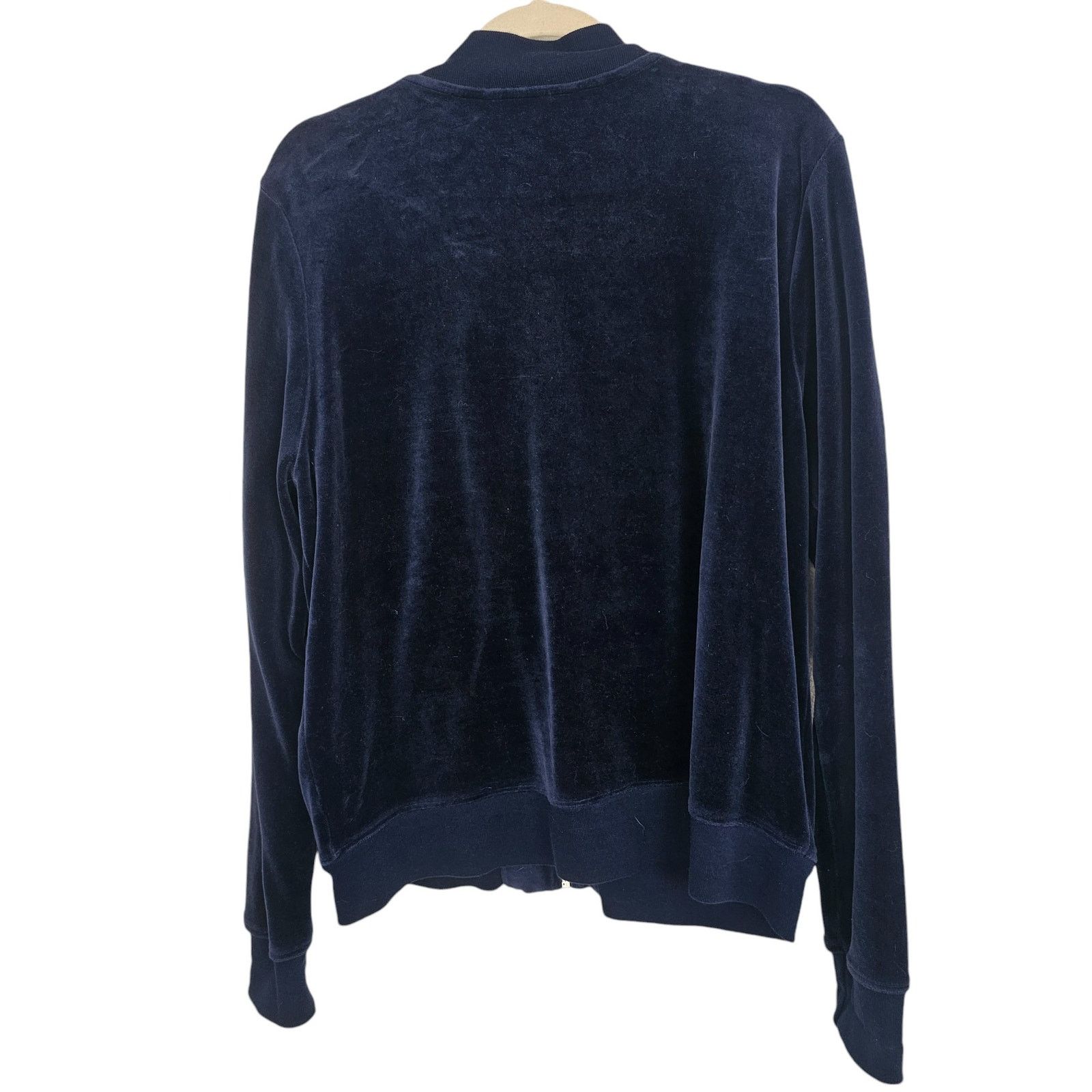 Lauren Ralph Lauren Lauren Ralph Lauren Womens Velour Full Zip Sweater Jacket XL Size XL / US 12-14 / IT 48-50 - 8 Thumbnail