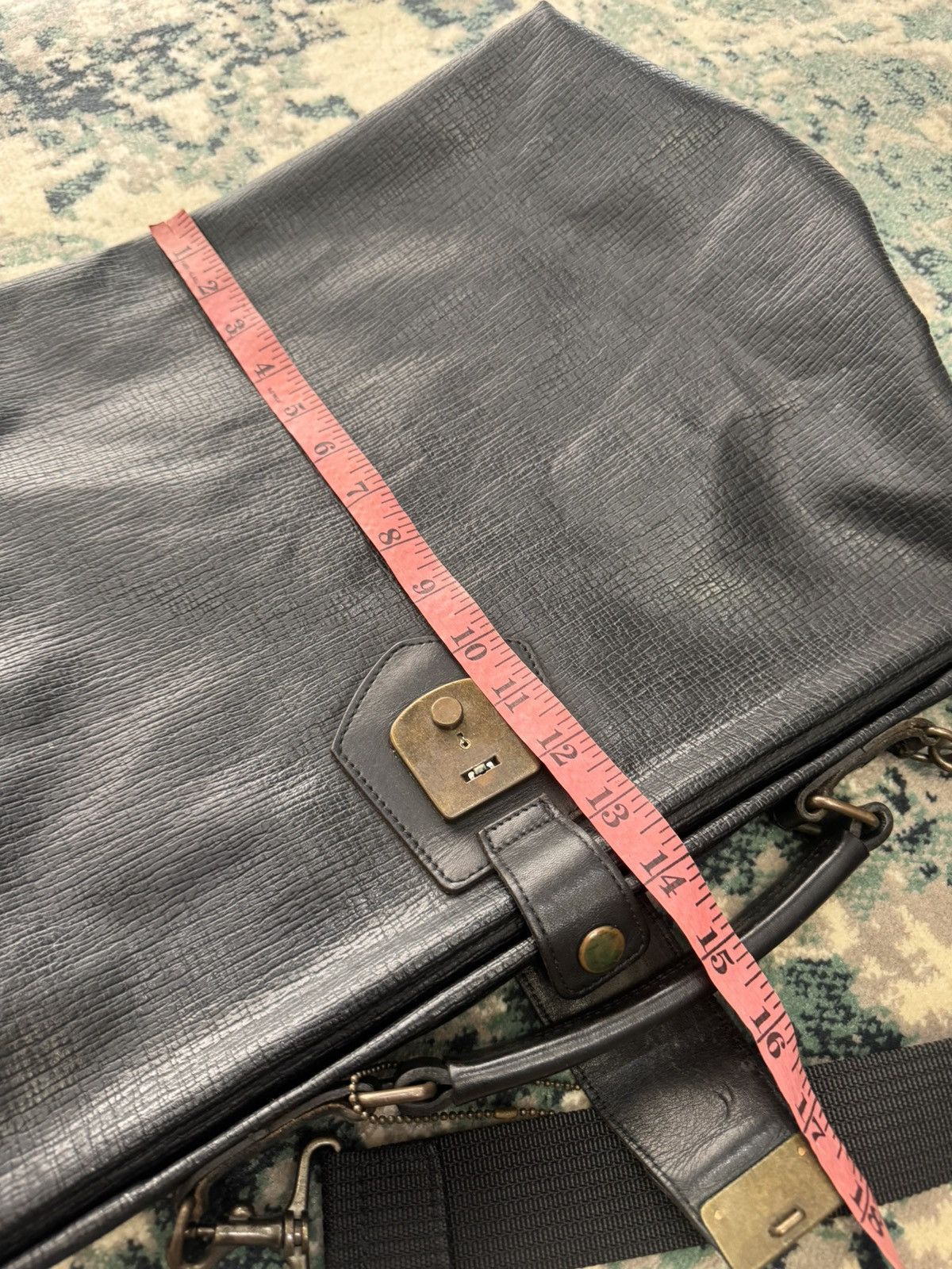 Jean Paul Gaultier × Vintage JPG HOMME BLACK DOCTOR BAG LUGGAGE Size ONE SIZE - 11 Thumbnail