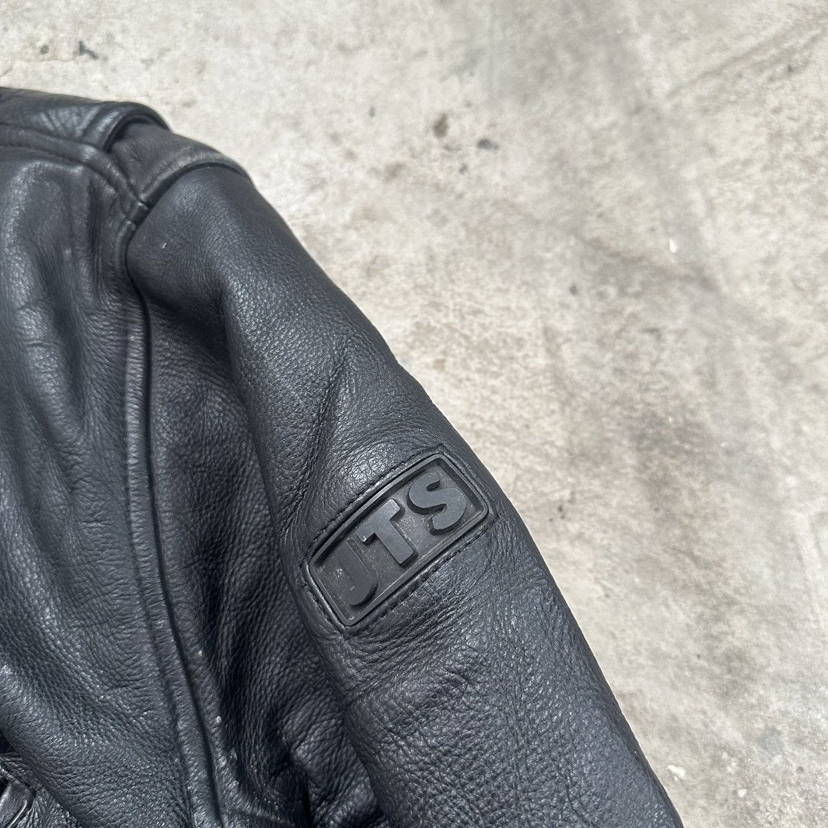 Genuine Leather Vintage Leather moto biker Jacket y2k jacket Size US XXL / EU 58 / 5 - 8 Thumbnail