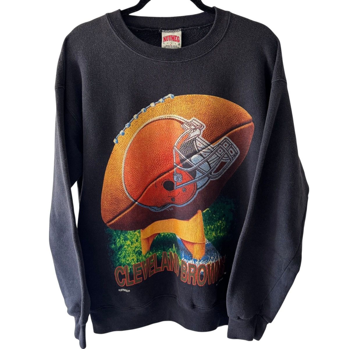 Nutmeg vintage cleveland browns Nutmeg sweatshirt Size US L / EU 52-54 / 3 - 2 Thumbnail