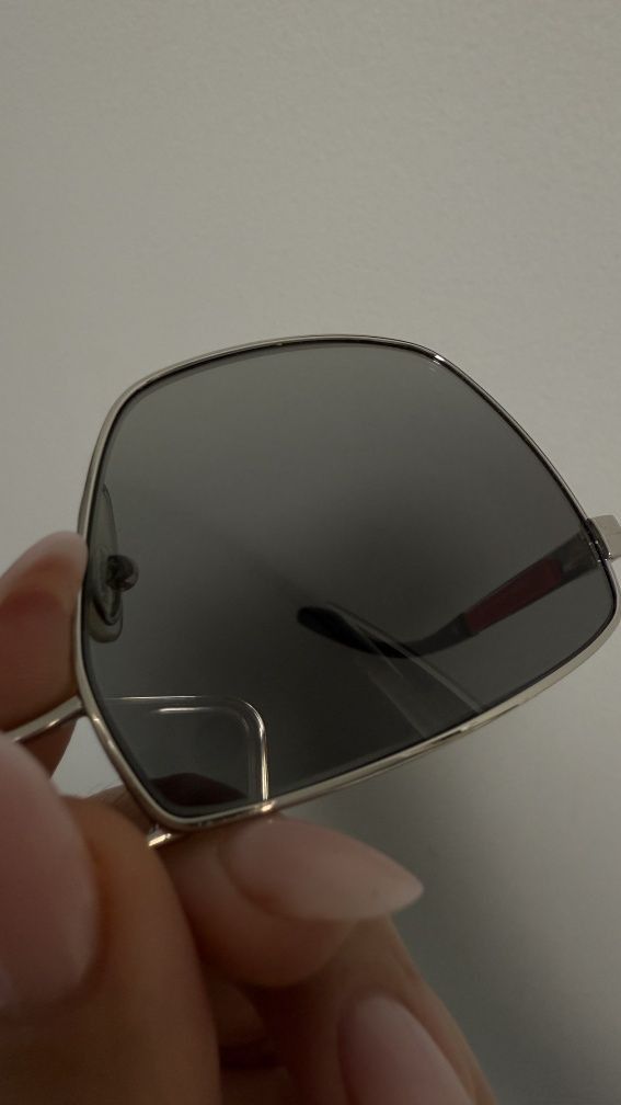 Prada Prada SPS 50W Aviator Sunglasses Size ONE SIZE - 8 Thumbnail