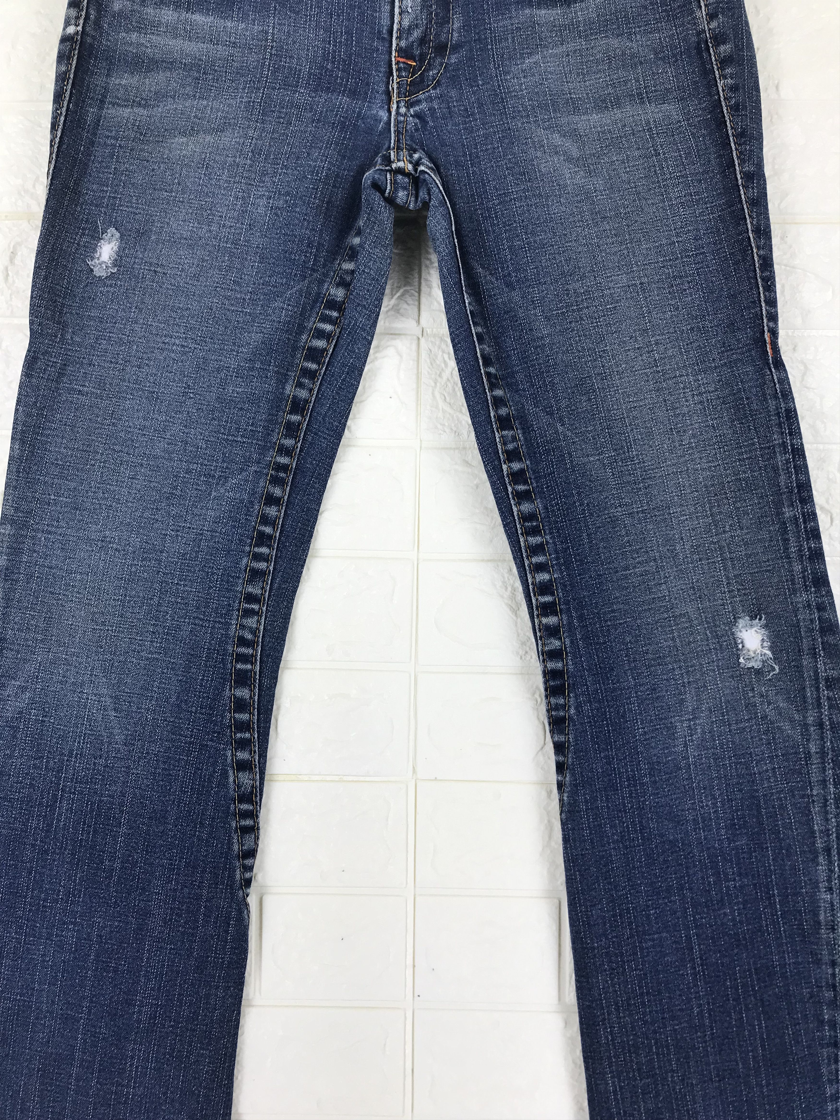 True Religion Vintage USA True Religion Low Rise Super Flare Jeans Size 30" / US 8 / IT 44 - 3 Thumbnail
